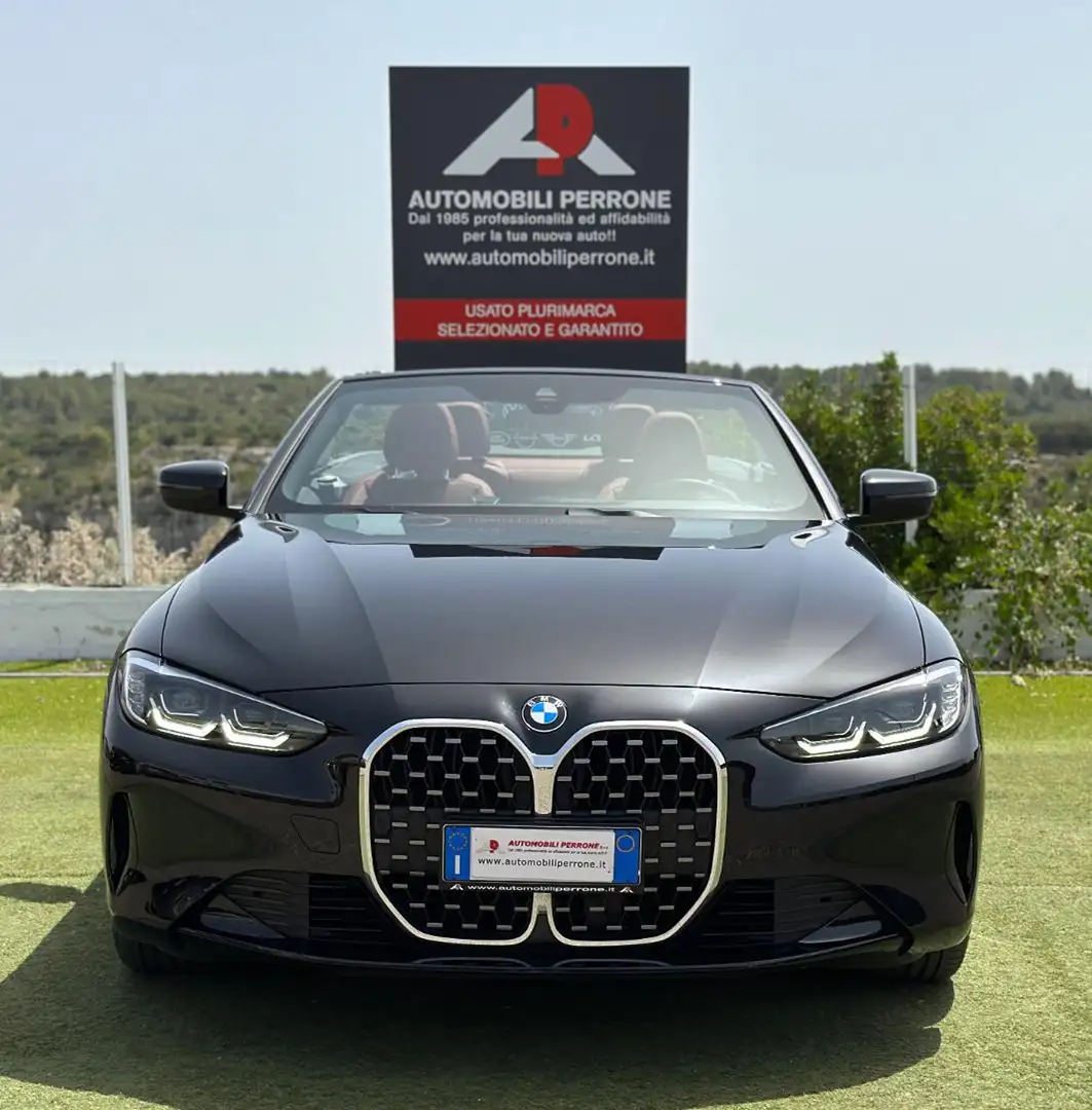 BMW 420 i Cabrio Sport MY24 Nero - 2