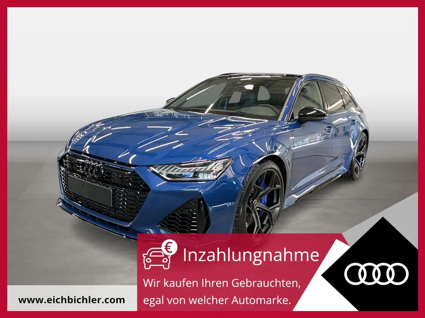 Audi RS6 RS 6 Avant performance tiptronic Pano Blau - 1