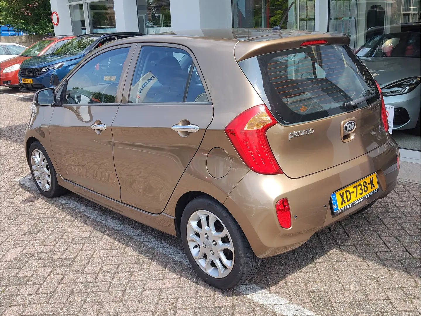 Kia Picanto 1.0 CVVT SPORTSLINE Stuur- en Stoelverwarming | Ai Brun - 2