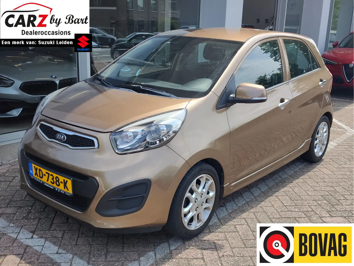 Kia Picanto 1.0 CVVT SPORTSLINE Stuur- en Stoelverwarming | Ai Brun - 1