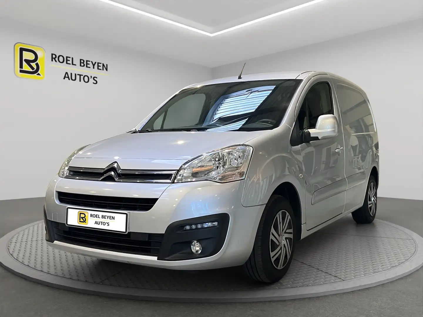 Citroen Berlingo 1,6HDI AIRCO 1 EIG. 10289€ Ex BTW 12M OMNIUMGAR Argent - 1