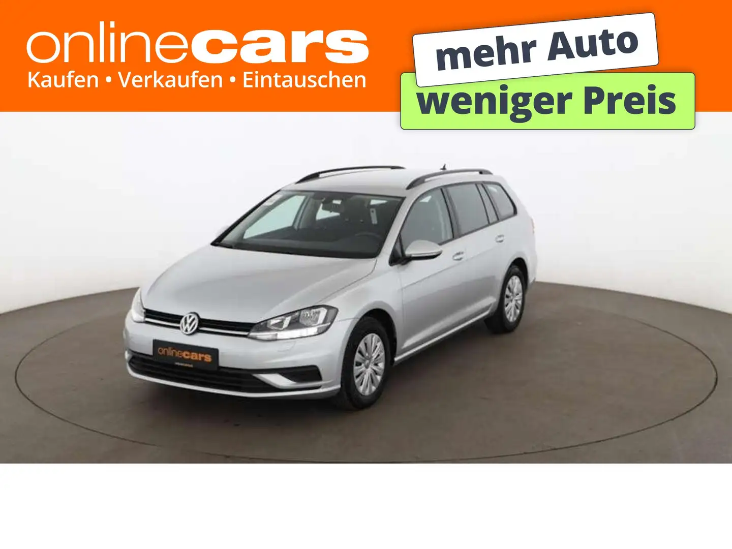 Volkswagen Golf Variant Golf VII Variant 1.6 TDI Trendline NAVI TEMPOMAT Silber - 1