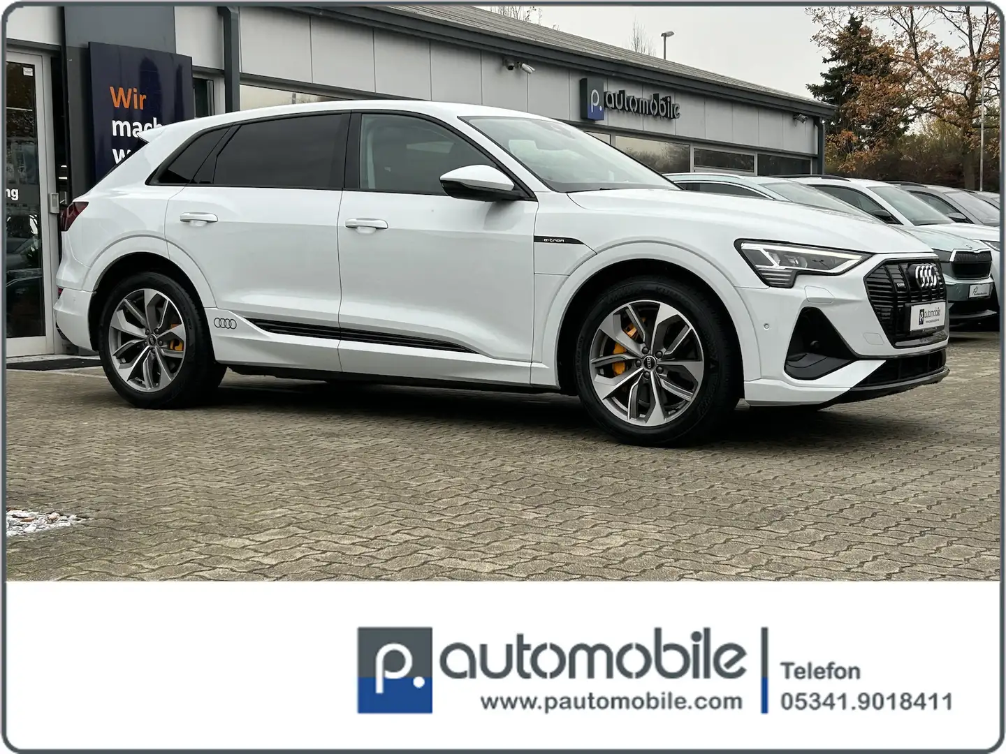Audi e-tron 55 quattro S line*VC*Navi*LED*Kamera* Blanc - 2