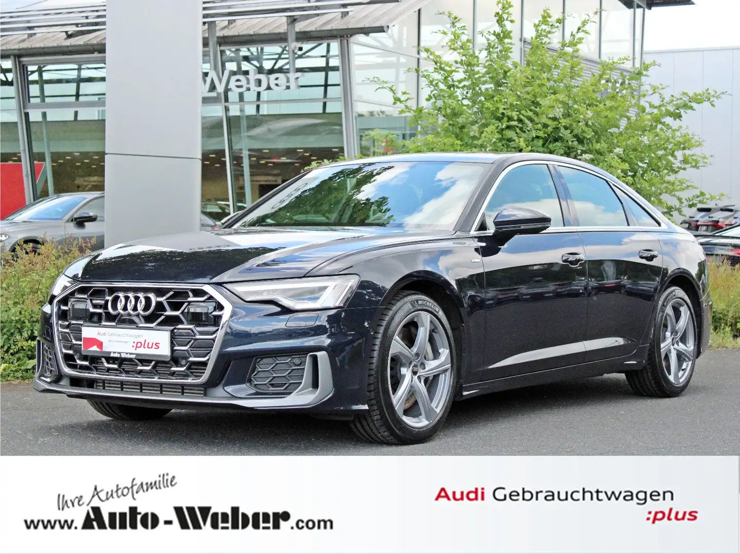 Audi A6 Lim. 55TFSI qu S LINE PANO AHK MATRIX MEMORY Blau - 1