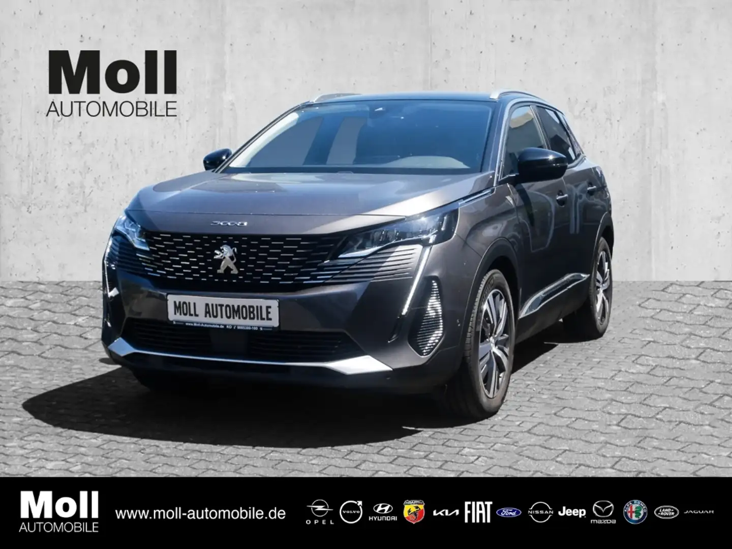 Peugeot 3008 Hybrid 225 Roadtrip 1.6 Plug-In EU6d AHK-abnehmbar Grijs - 1