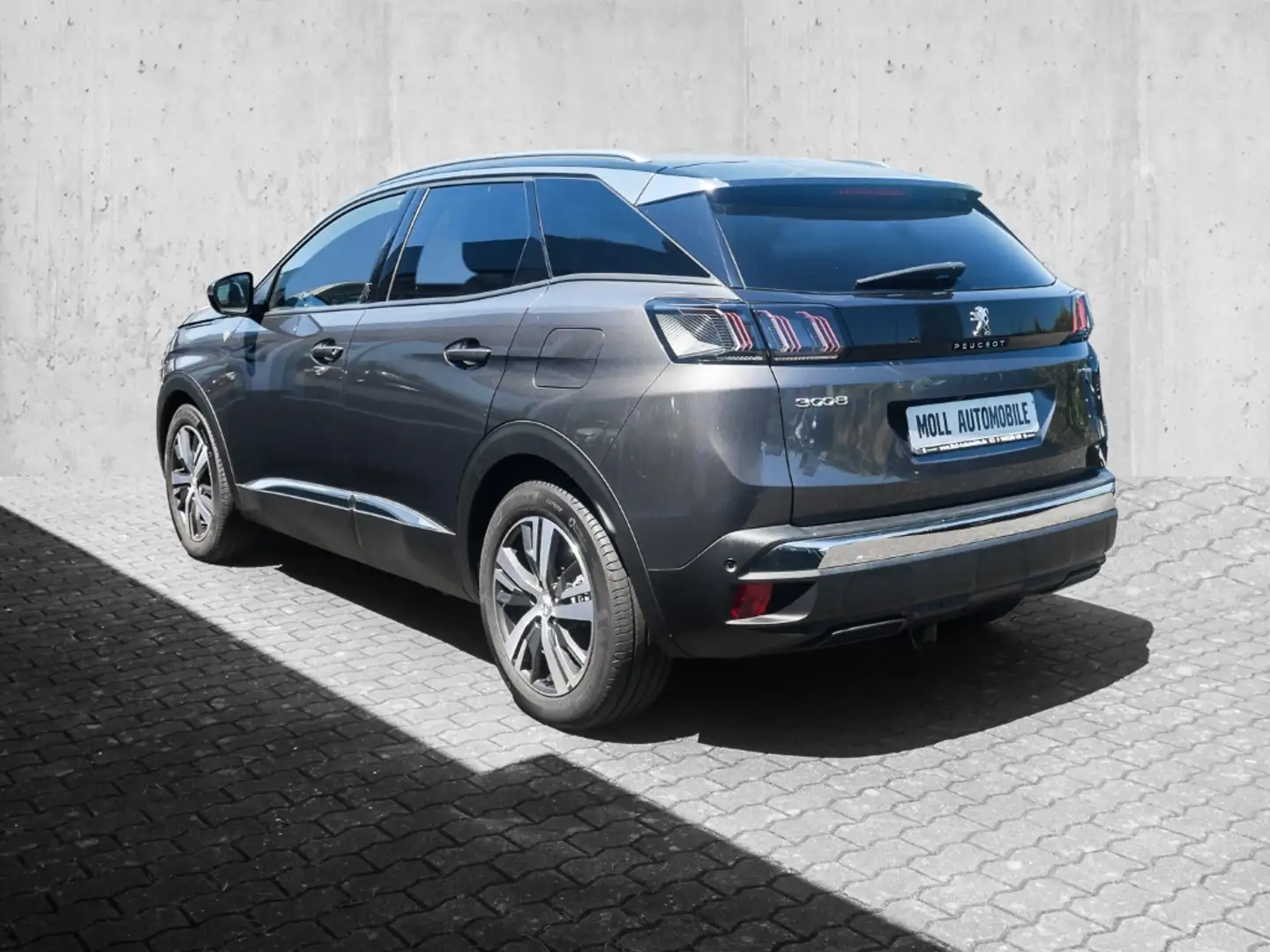 Peugeot 3008 Hybrid 225 Roadtrip 1.6 Plug-In EU6d AHK-abnehmbar Grijs - 2