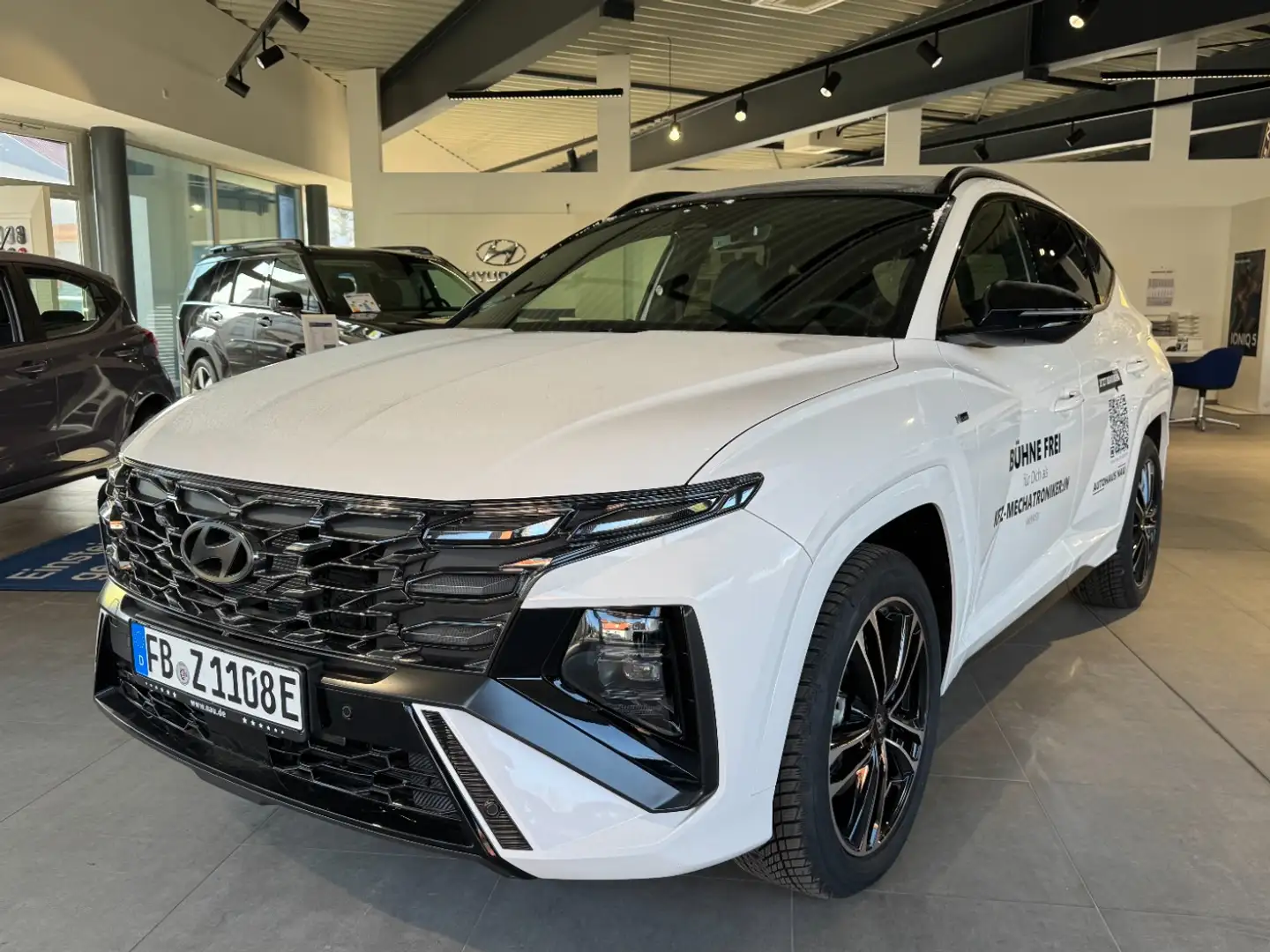 Hyundai TUCSON 1.6 T-GDI PHEV N-Line Inkl. Big Deal Blanc - 2