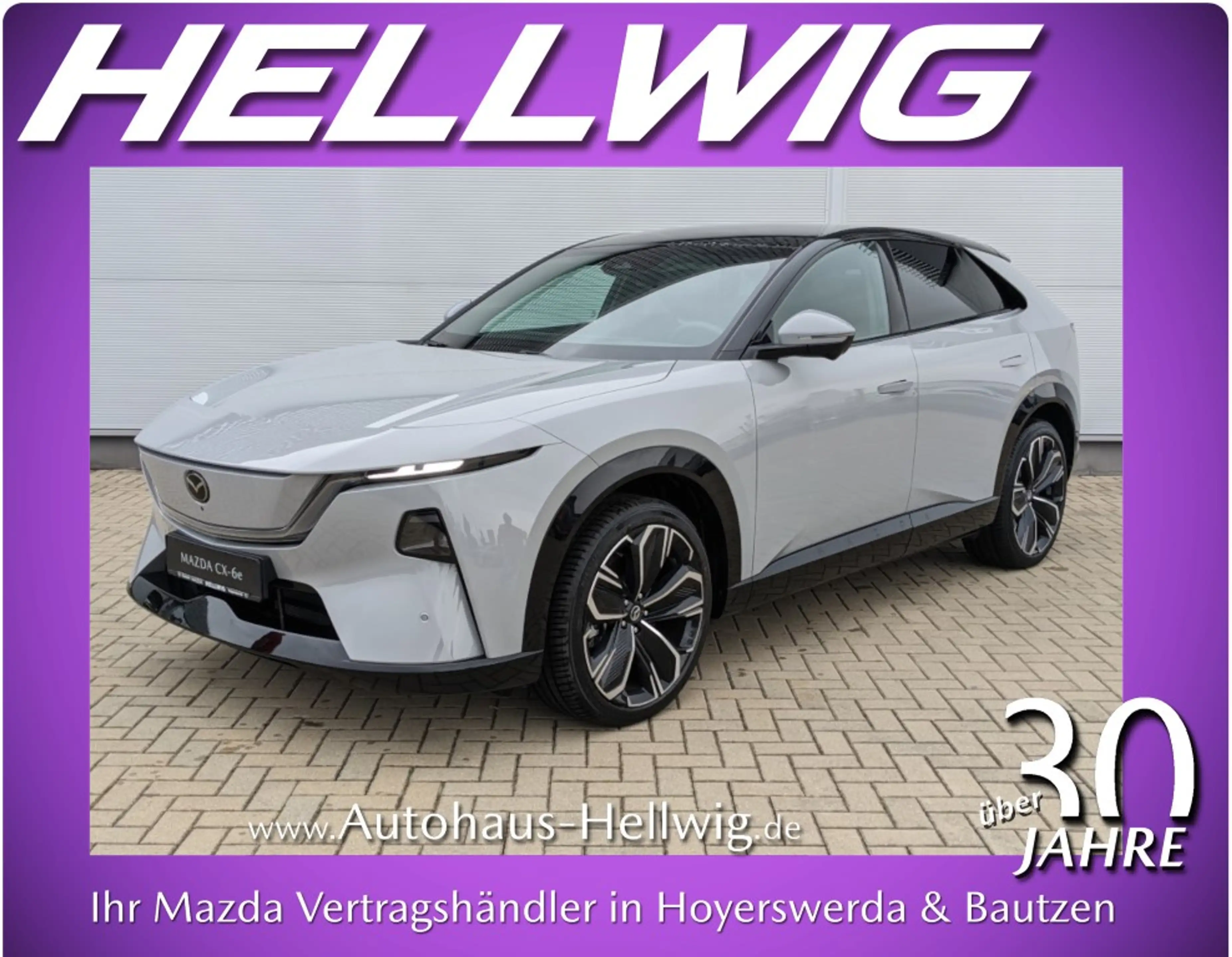 Mazda CX-6e EV (258PS) Takumi Leder Panodach 21" Alufelgen NEU