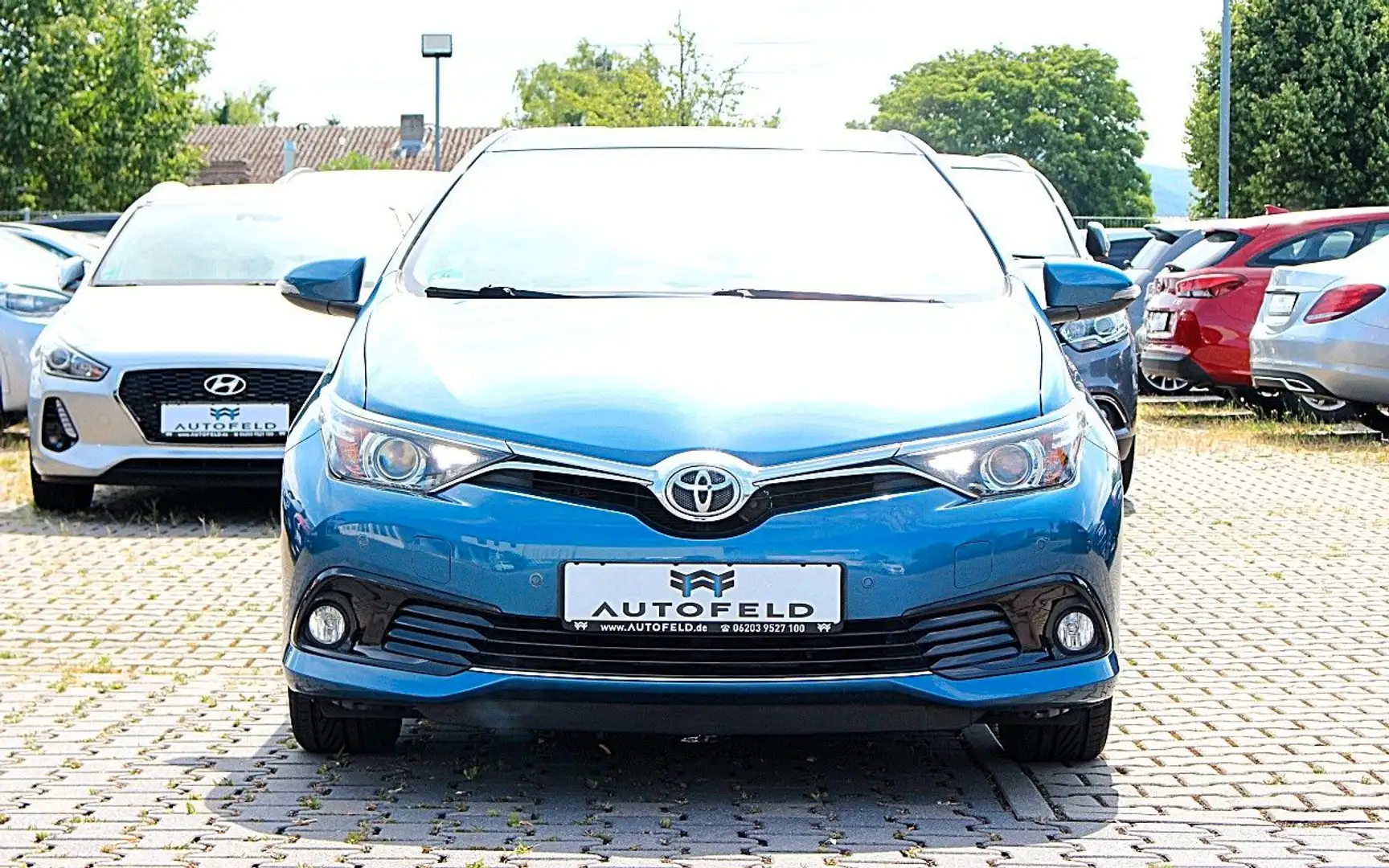 Toyota Auris 1.4 Edition S/VOLLSH/8FACH/NAVI/RCAM/SHZ/ Blau - 2