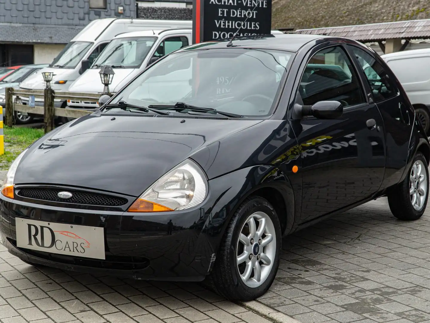 Ford Ka/Ka+ 1.3i Trend*107000KM*AIRCO*ALCANTARA*GARANTIE 1 AN Noir - 1