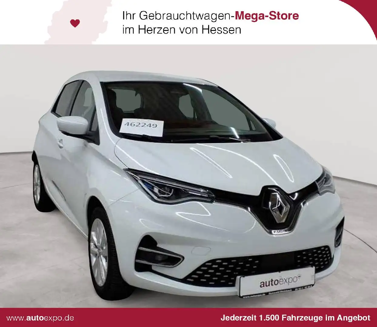 Renault ZOE ZOE (mit Batterie) Z.E. 50 EXPERIENCE Navi Blanc - 1