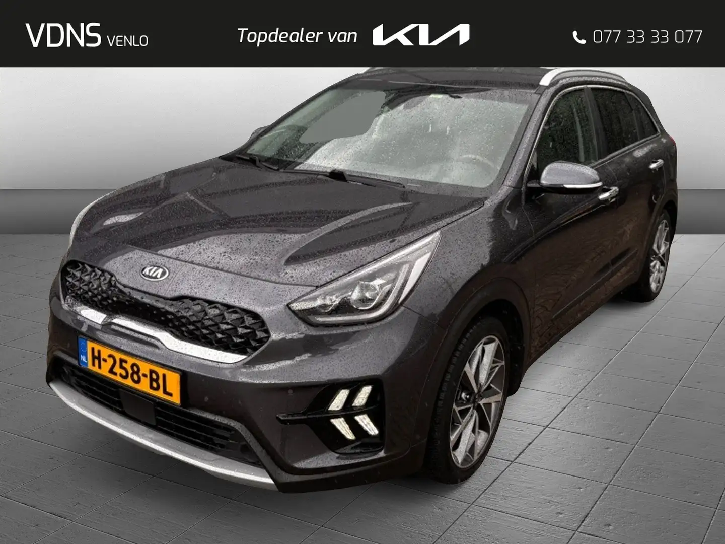 Kia Niro 1.6 GDi Hybrid Style Edition Navi/Camera Grijs - 1