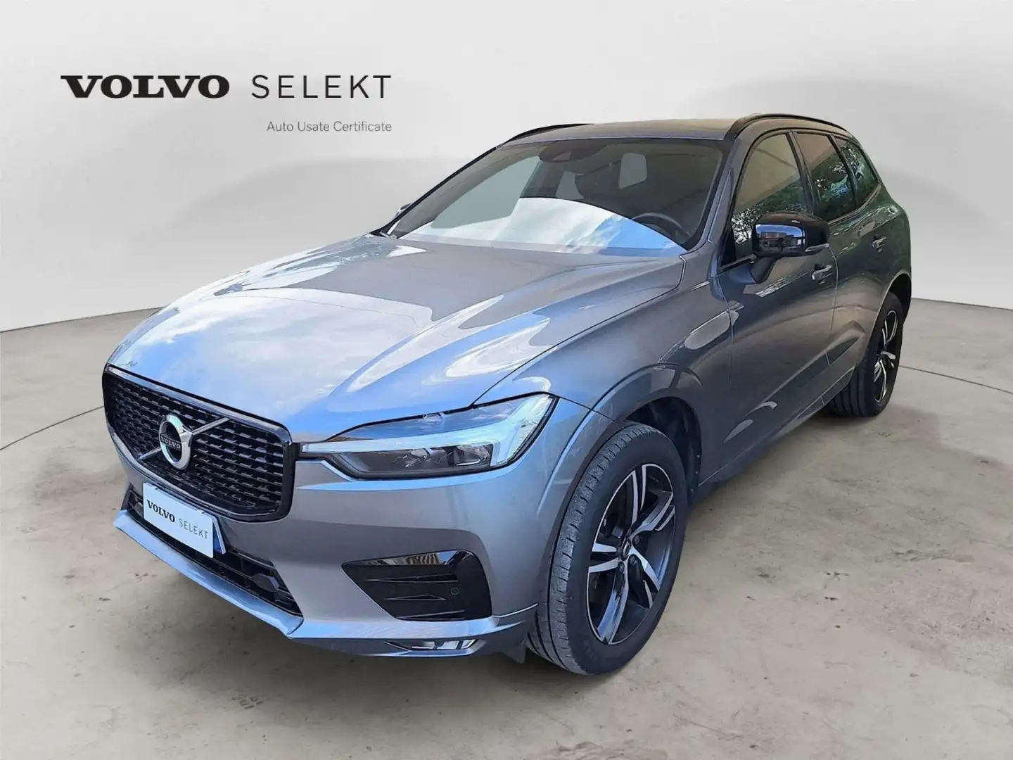 Volvo XC60 B4 197+14 CV AWD Automatica Mild Hybrid NAVI LED Grigio - 1
