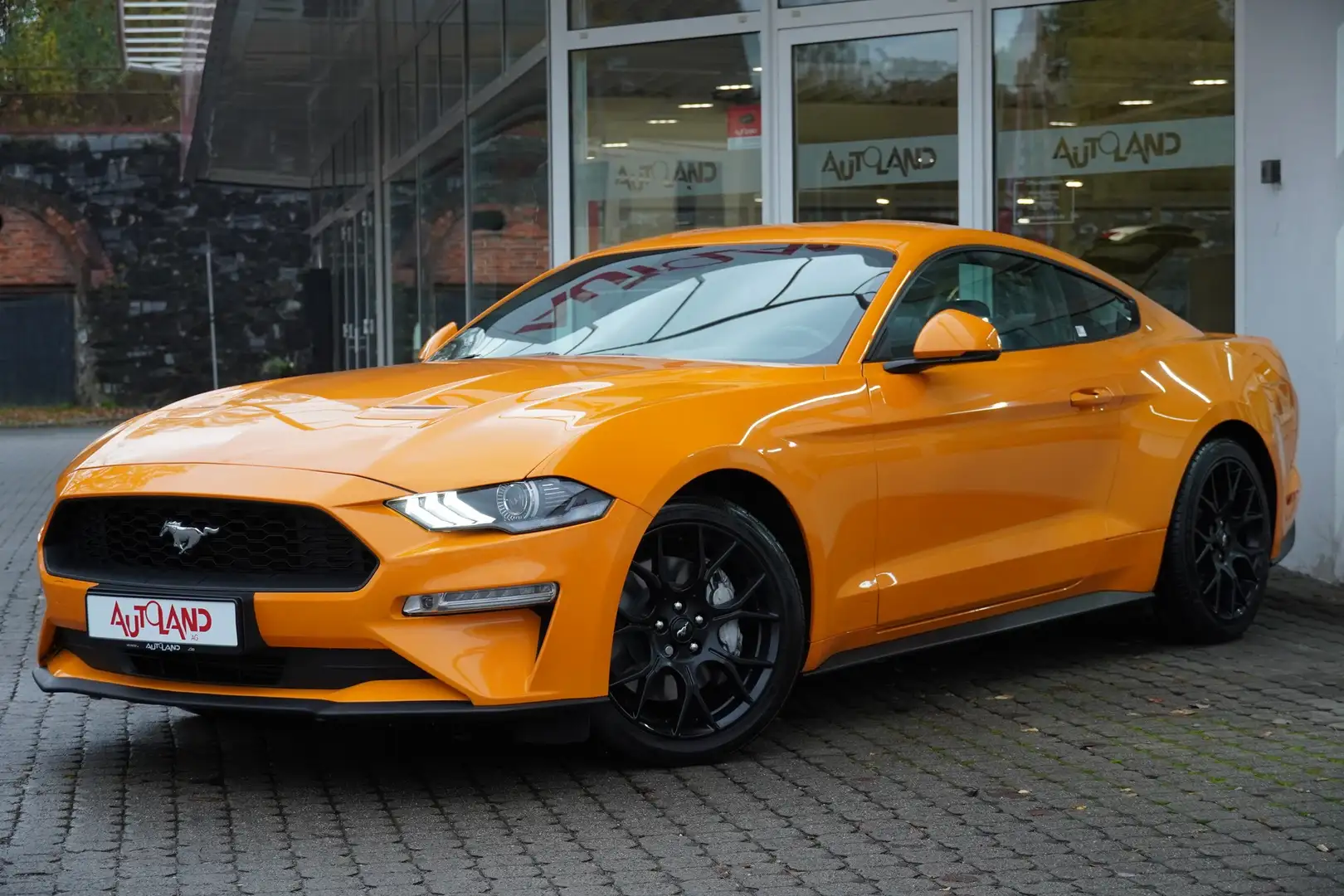 Ford Mustang 2.3 EcoBoost LED Navi Kamera Leder ACC Naranja - 2