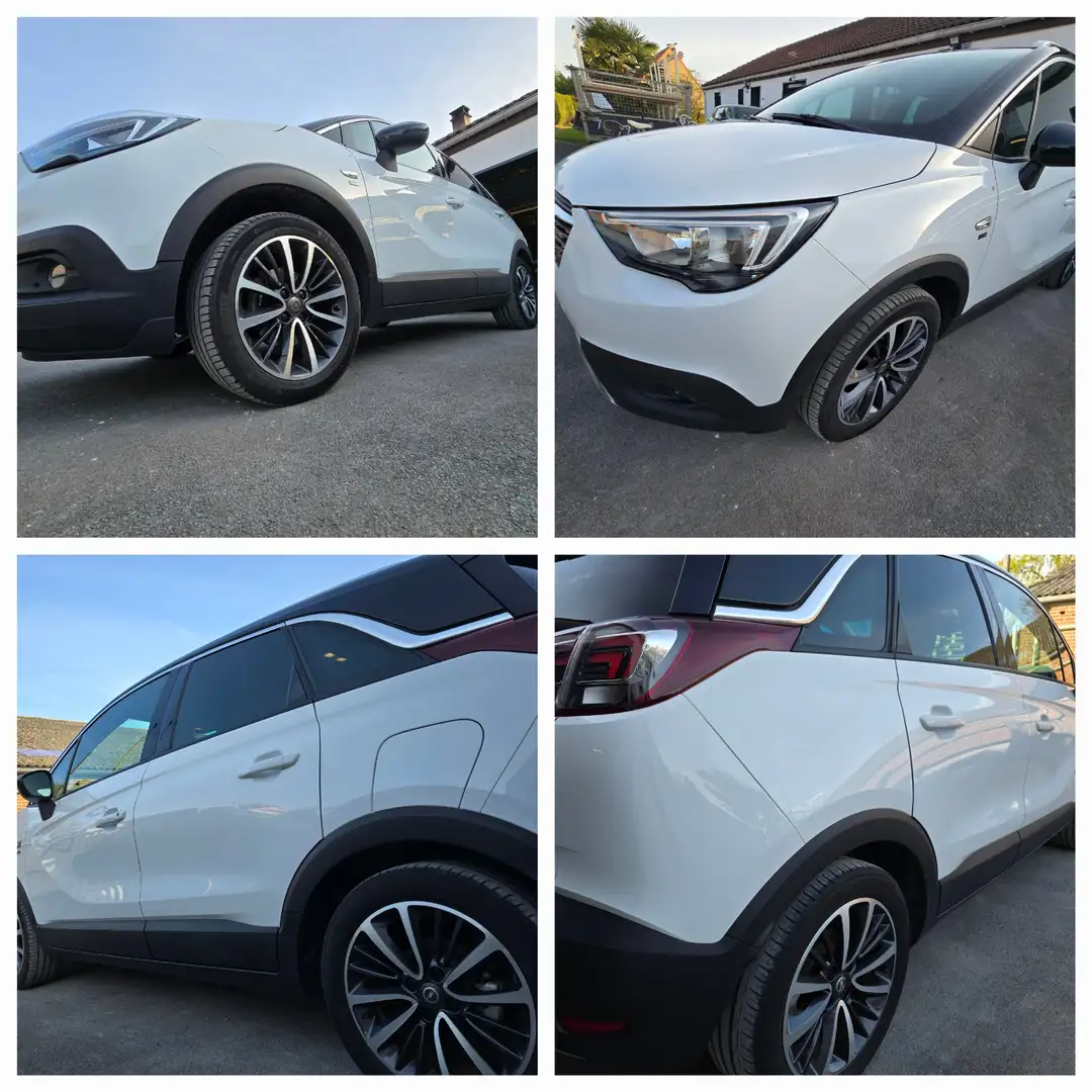 Opel Crossland X Crossland X 1.2 Turbo 110 ch Design 120 ans Blanco - 1