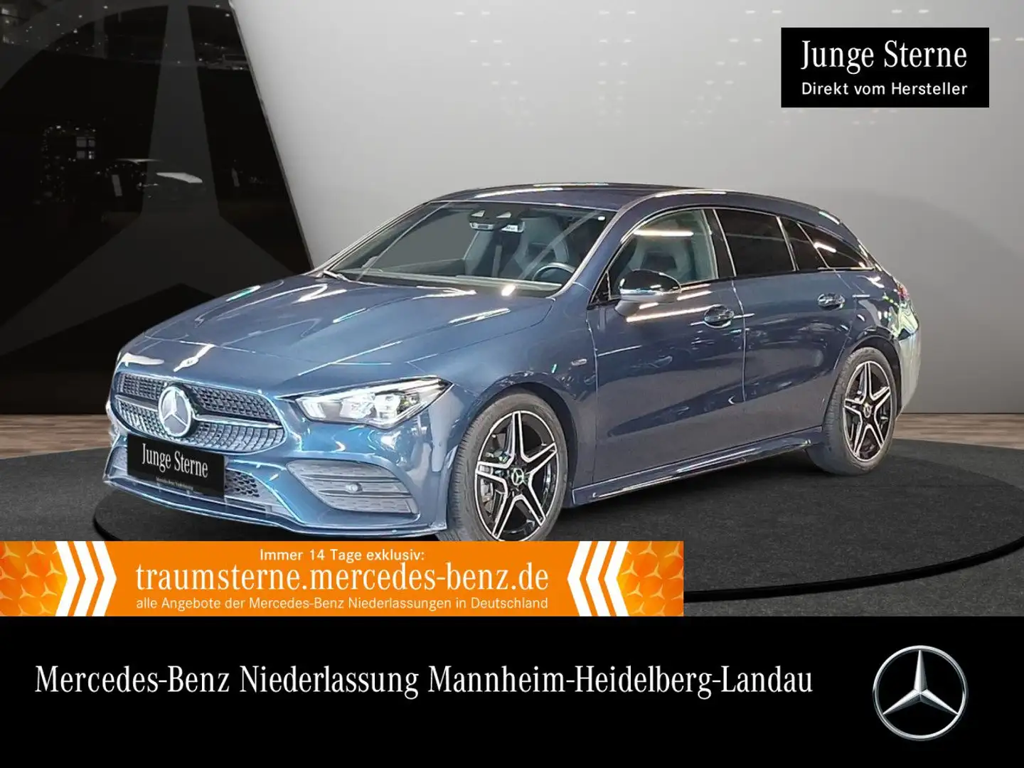 Mercedes-Benz CLA 200 d EDITION 2020+AMG+NIGHT+LED+KAMERA+8G Blau - 1