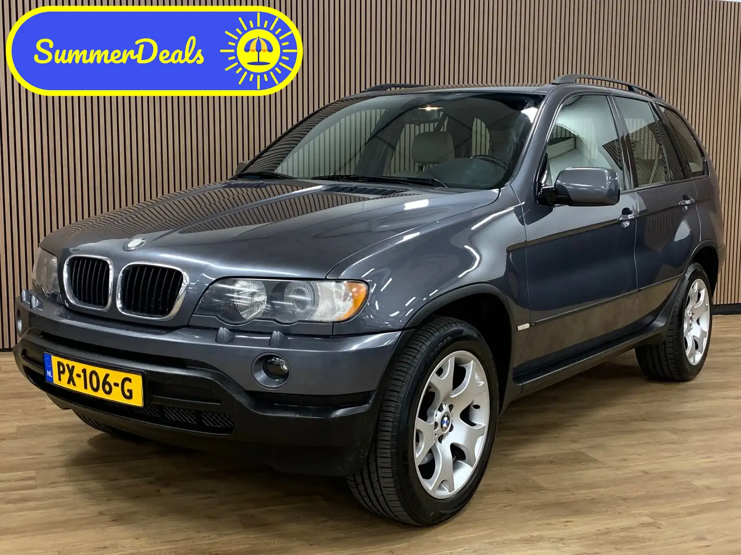 BMW X5 3.0i Executive|Youngtimer|Automaat|159000KM| Grau - 1