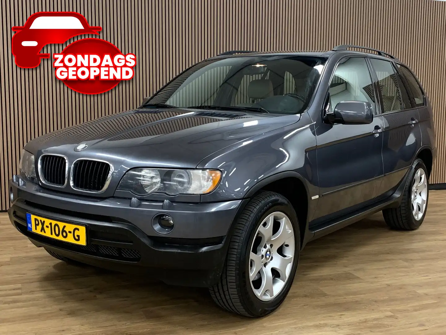 BMW X5 3.0i Executive|Youngtimer|Automaat|159000KM| Gris - 1