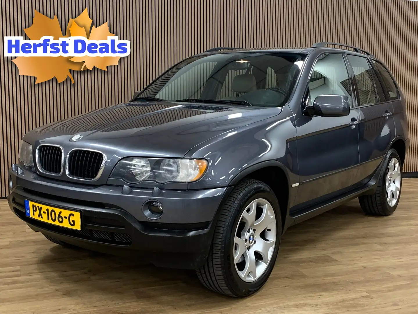 BMW X5 3.0i Executive|Youngtimer|Automaat|159000KM| Gris - 1