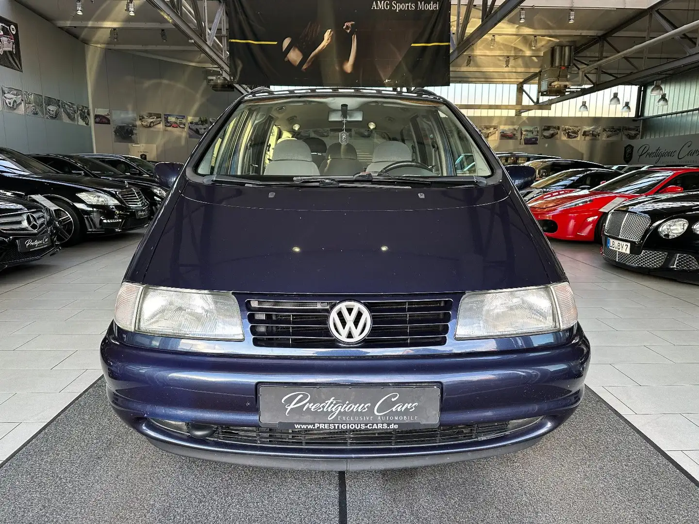 Volkswagen Sharan 1.9 TDI 7 Sitzer Klimaanlage KEIN TÜV!!!! Blau - 1