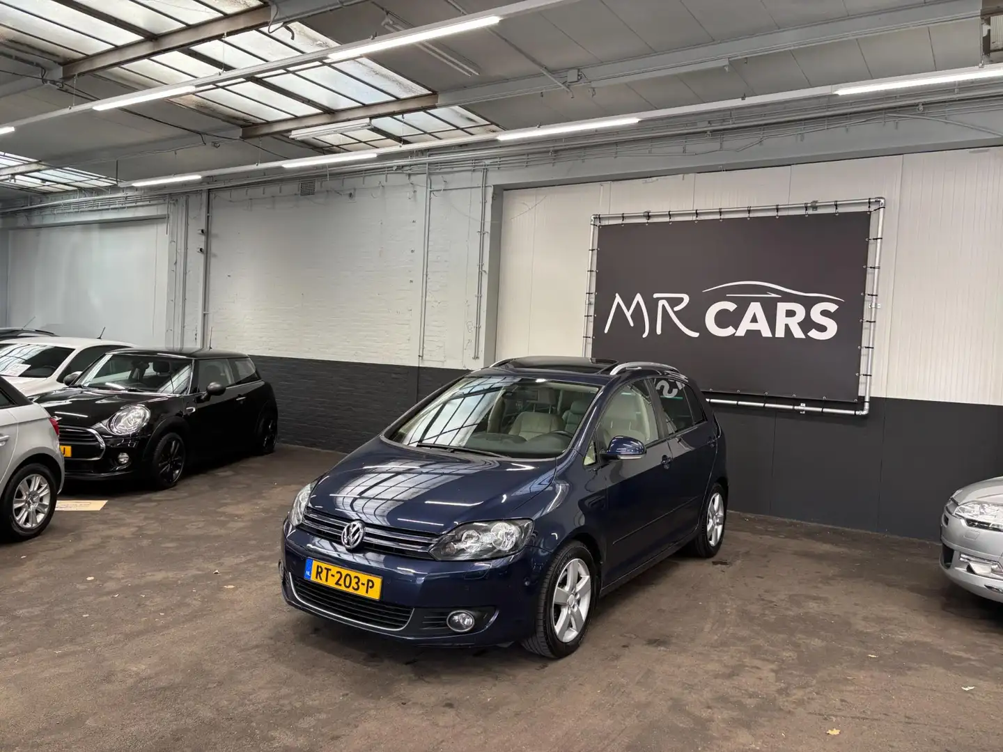 Volkswagen Golf Plus 2.0 TDI Highline Leder/Navi/Camera/Stoelverwarming Blau - 2