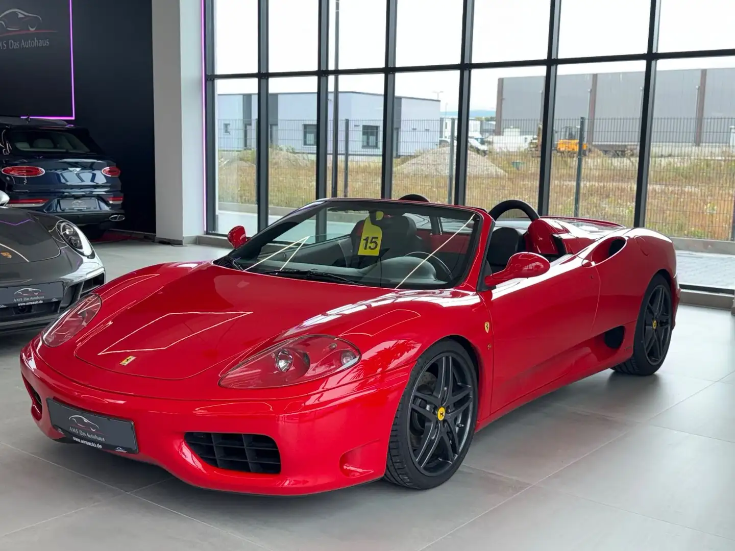Ferrari 360 Spider Schalter Erstlack Sammlerauto Rot - 2