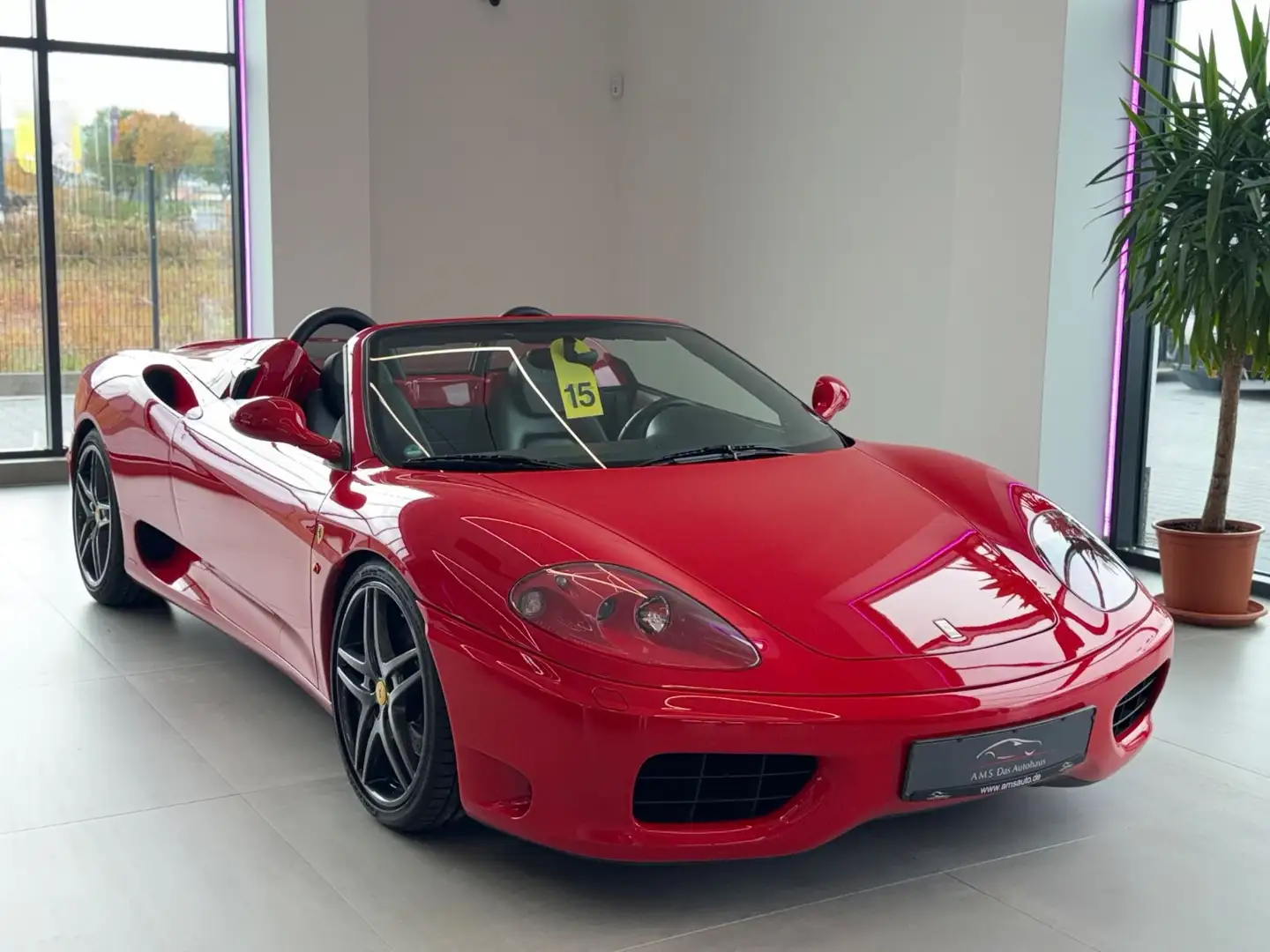Ferrari 360 Spider Schalter Erstlack Sammlerauto Rot - 1