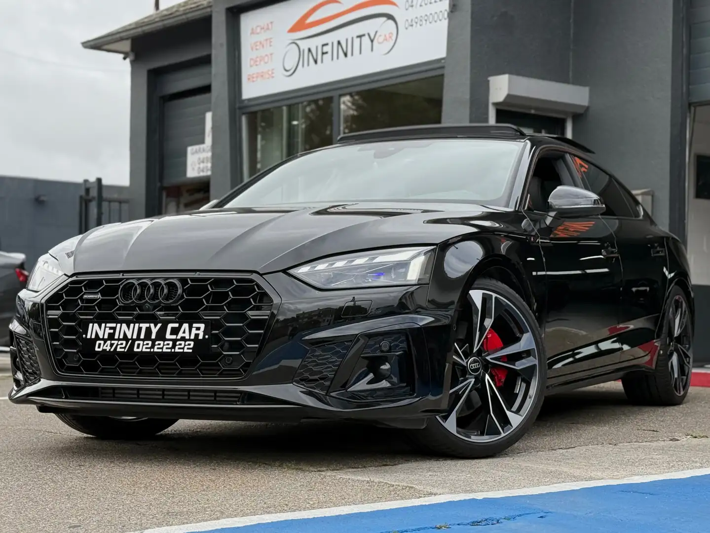 Audi A5 Sportback 45TFSI S-LINE COMPETITION + PANO QUATTRO Noir - 2