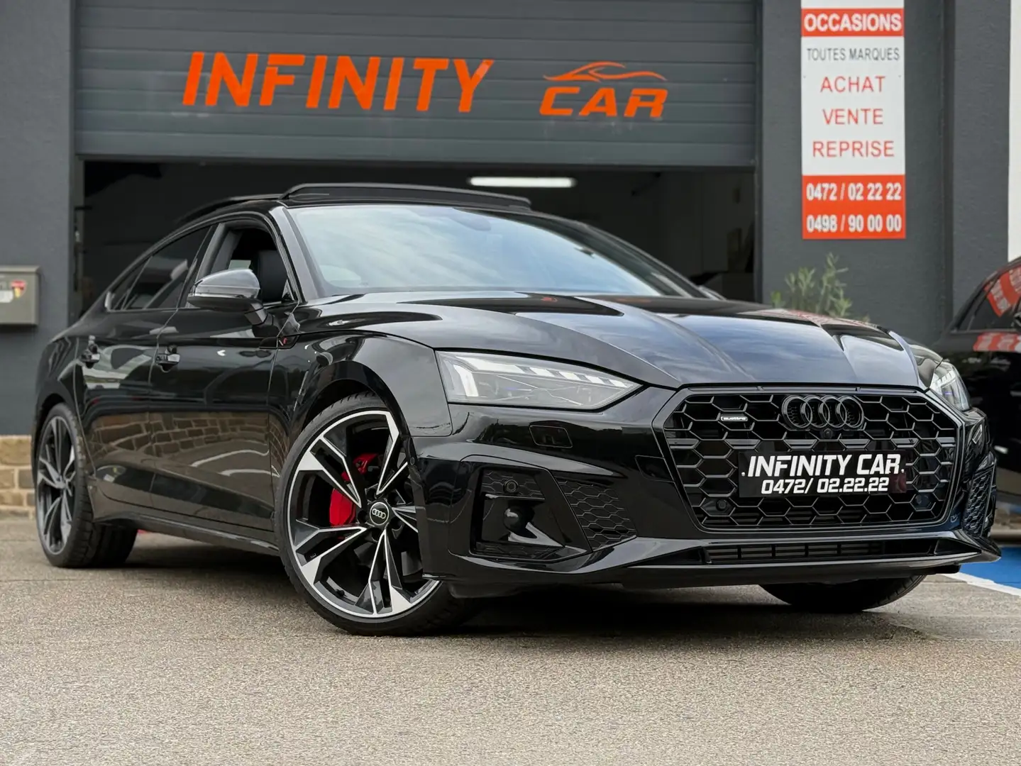 Audi A5 Sportback 45TFSI S-LINE COMPETITION + PANO QUATTRO Noir - 1