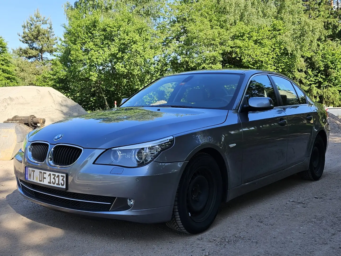 BMW 520 520d Aut. Gri - 2