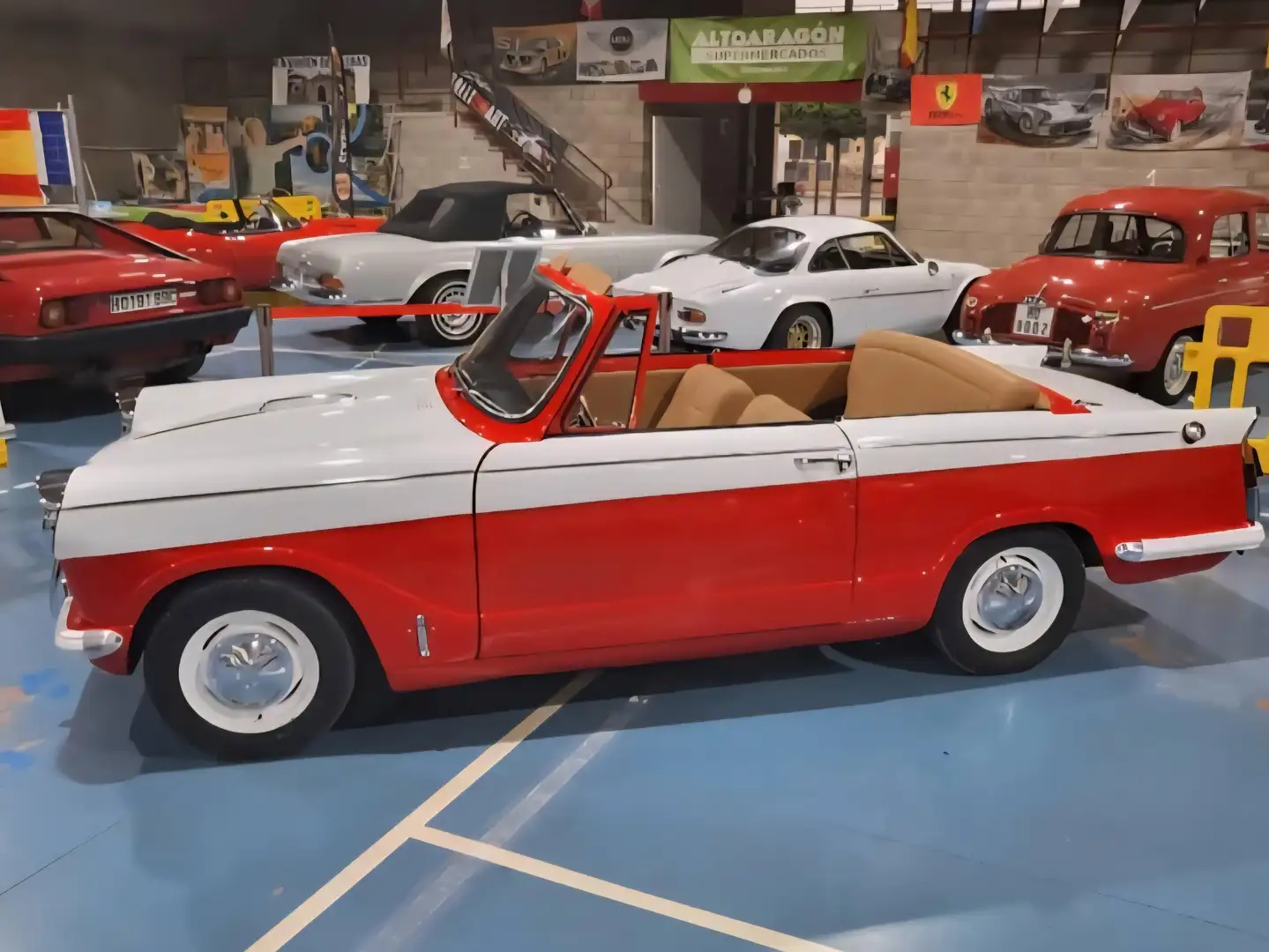 Triumph Herald 1200 hard top cabrio Weiß - 2
