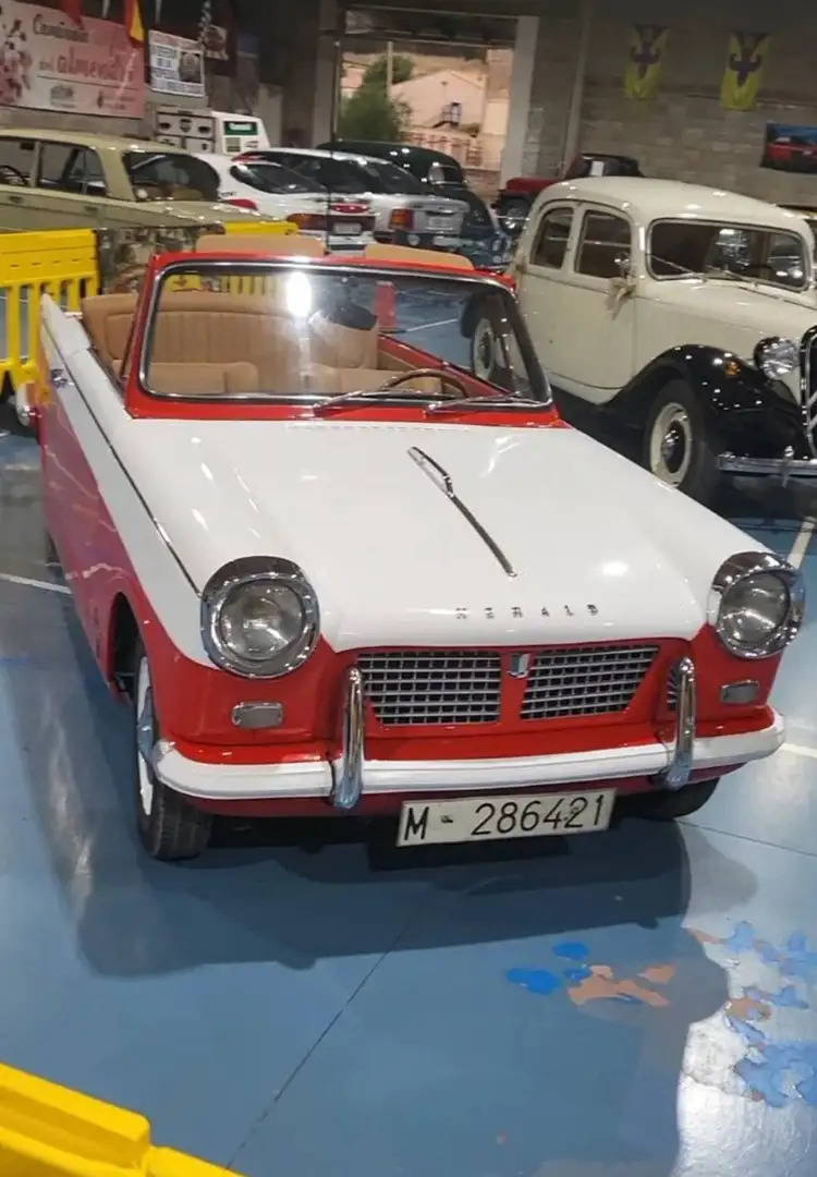 Triumph Herald 1200 hard top cabrio Weiß - 1