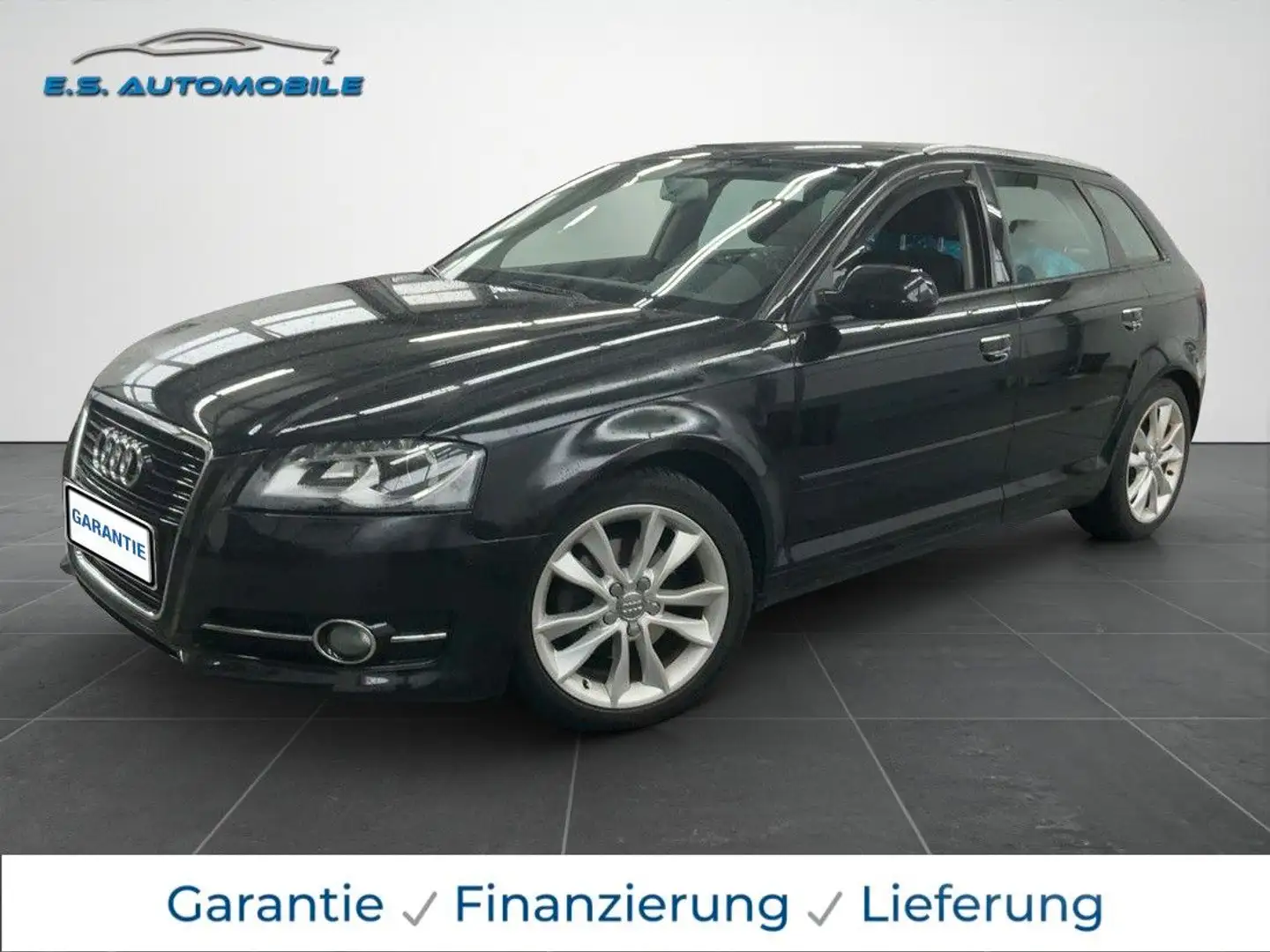 Audi A3 Sportback 2.0 TDI GARANTIE/BI-XENON/NAV/TEMPO Schwarz - 1