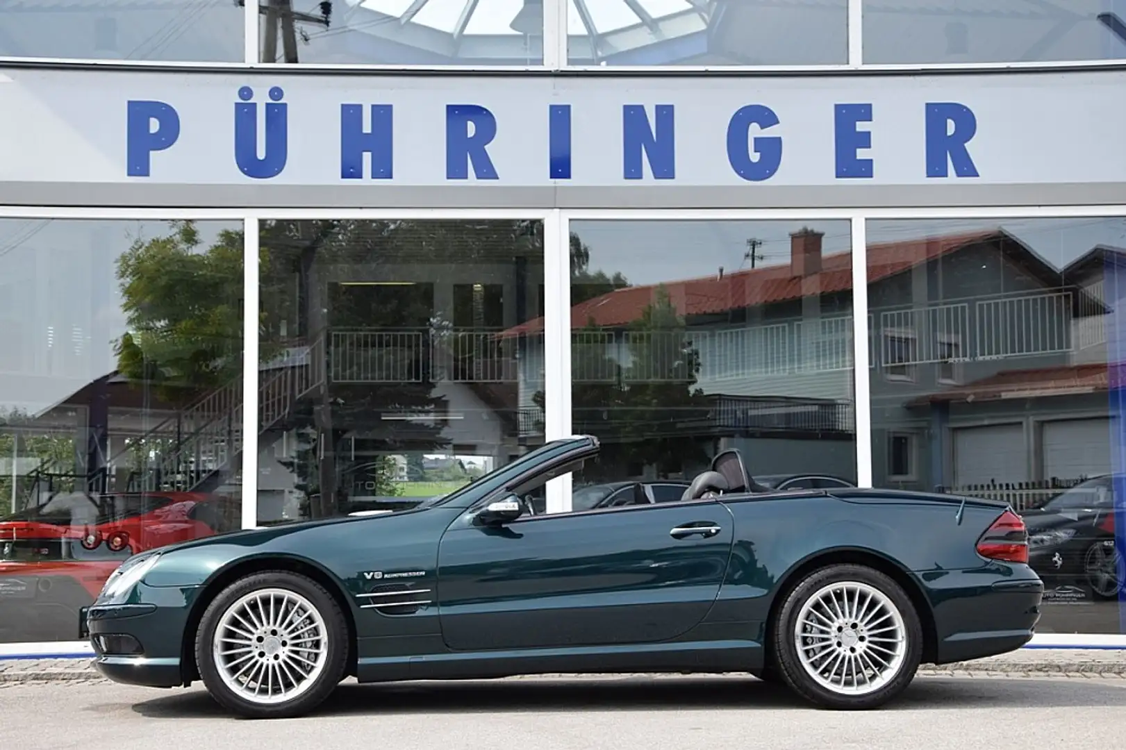 Mercedes-Benz SL 55 AMG Roadster Aut. *2.Hand*Grün Metallic* Grün - 1