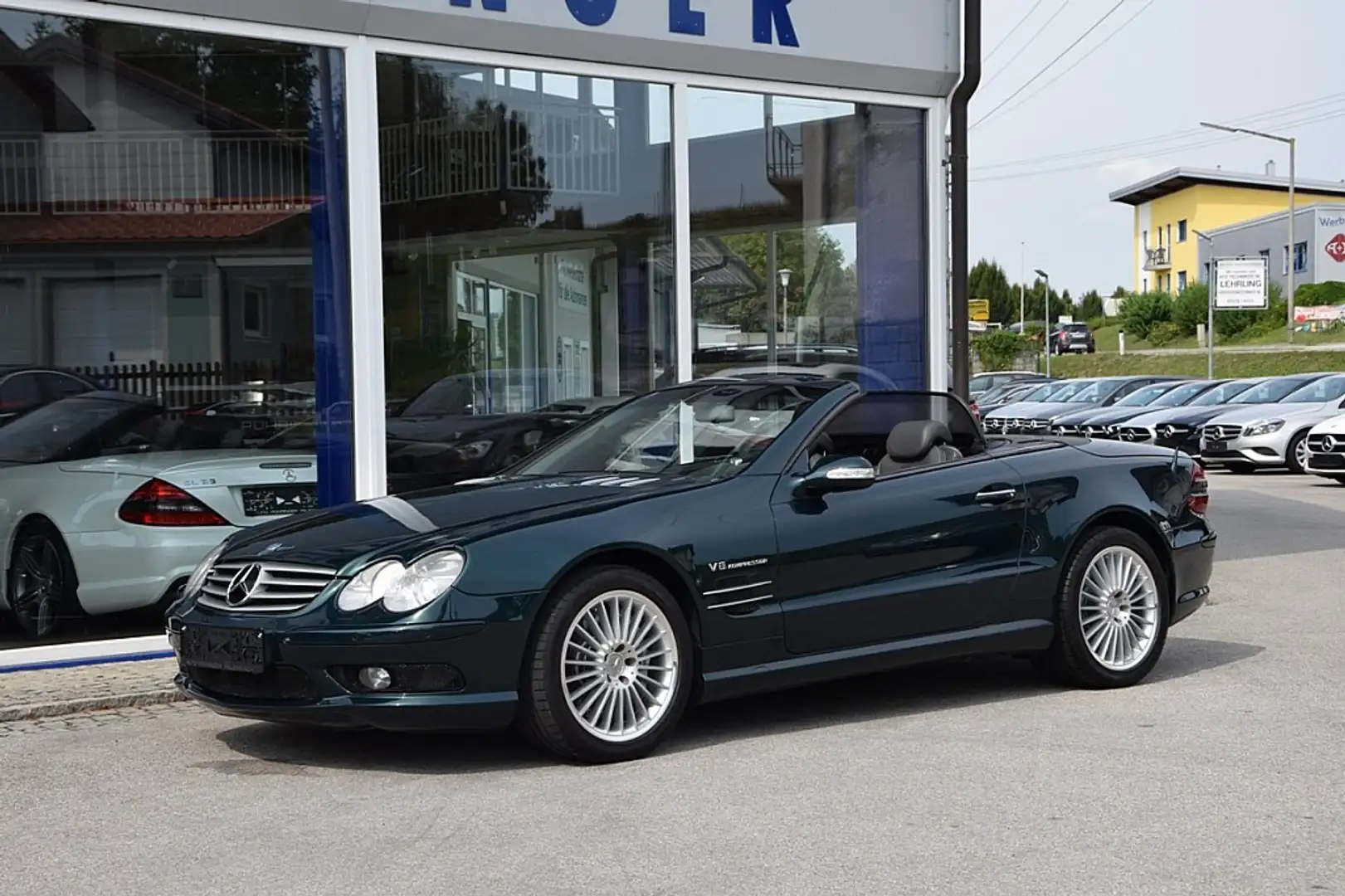 Mercedes-Benz SL 55 AMG Roadster Aut. *2.Hand*Grün Metallic* Grün - 2