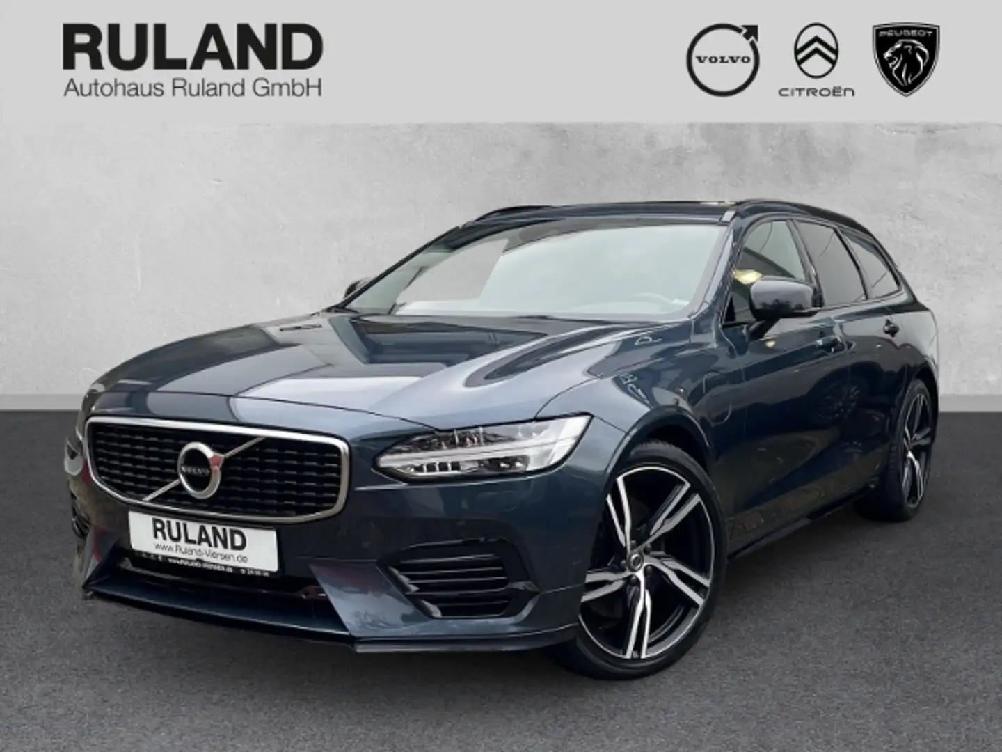 Volvo V90 R-Design T8 Plug-In Hybrid AWD Heico Sound Polesta Azul - 1