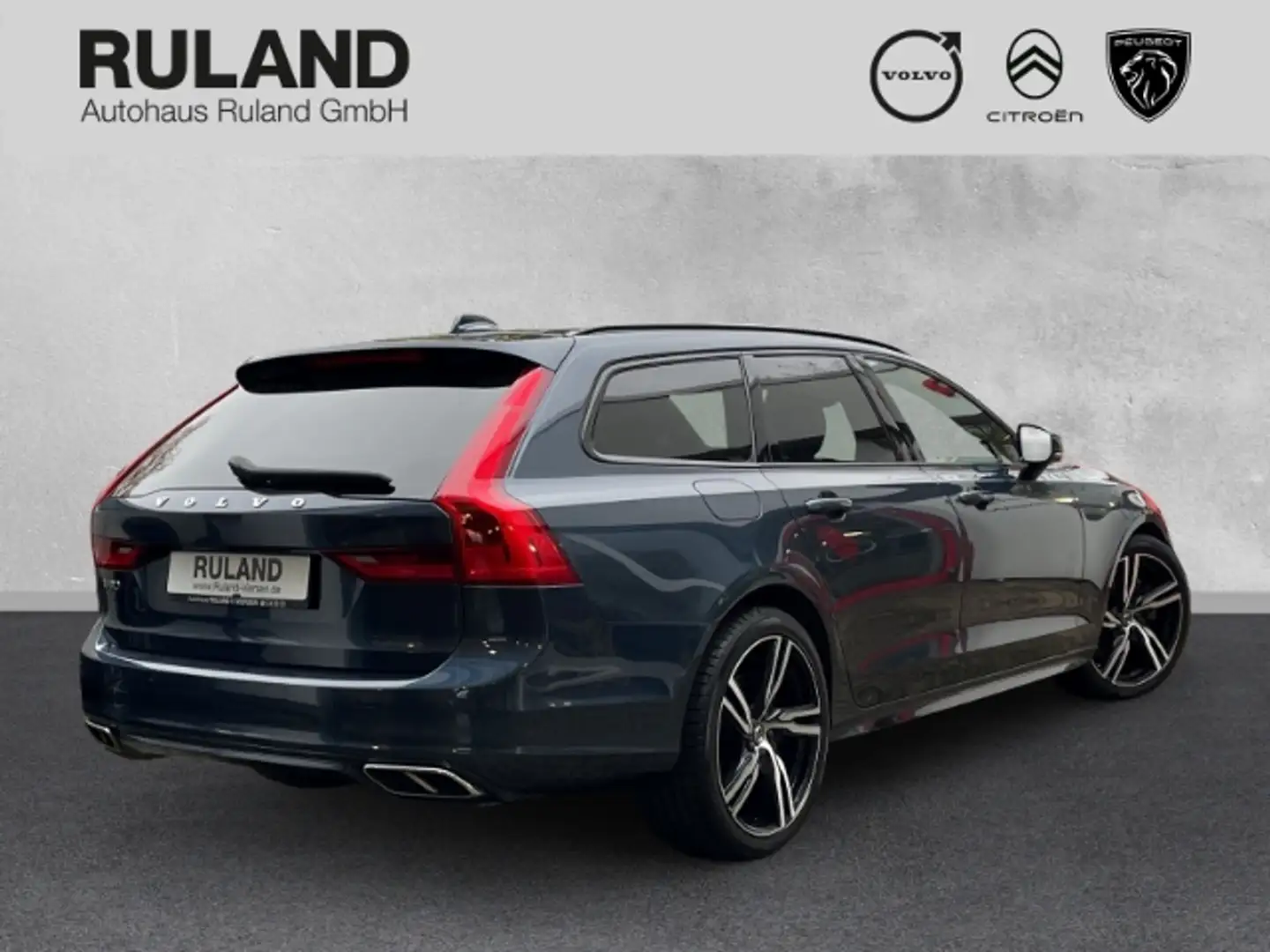 Volvo V90 R-Design T8 Plug-In Hybrid AWD Heico Sound Polesta Azul - 2