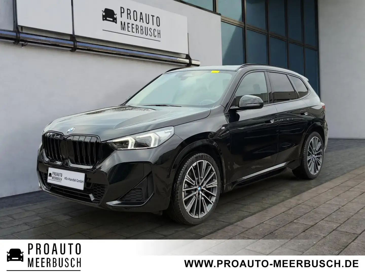 BMW X1 23d xDrive M Sport AHK/ADAPTLED/MMRY/ACC/RFK Schwarz - 1