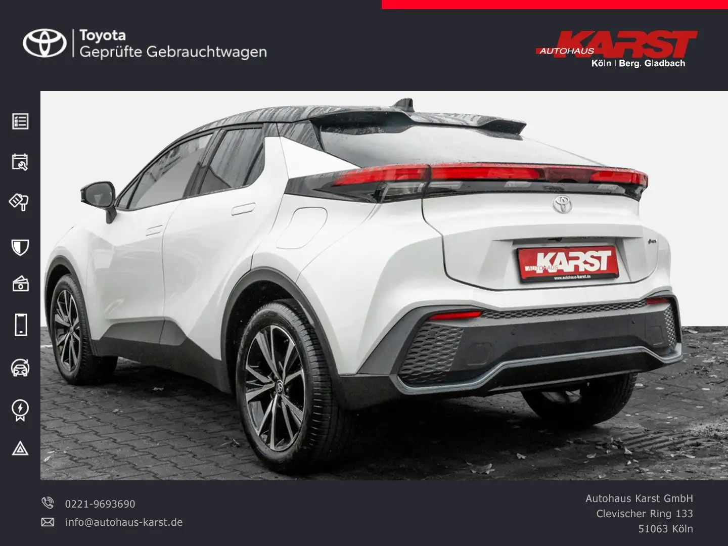 Toyota C-HR - 1.8 l Hybrid  4x2CVT Technik Paket Weiß - 2