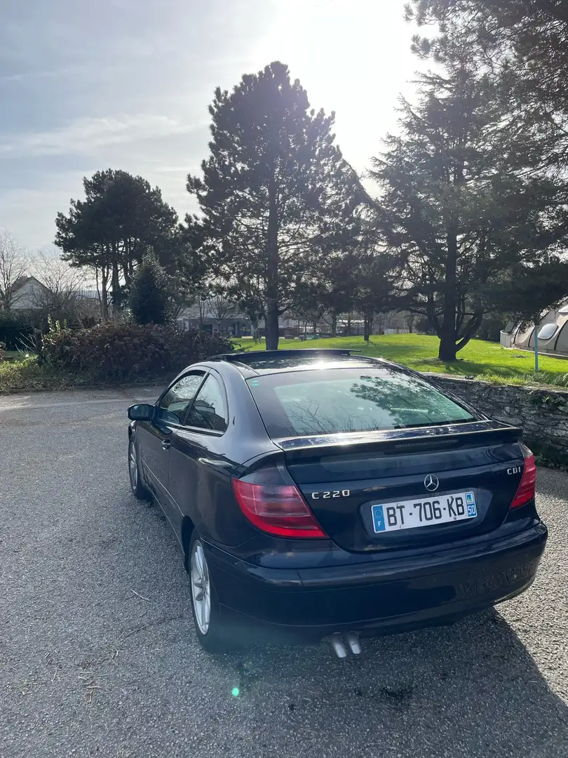 Mercedes-Benz C 220 Coupé Sport CDI A Bleu - 2