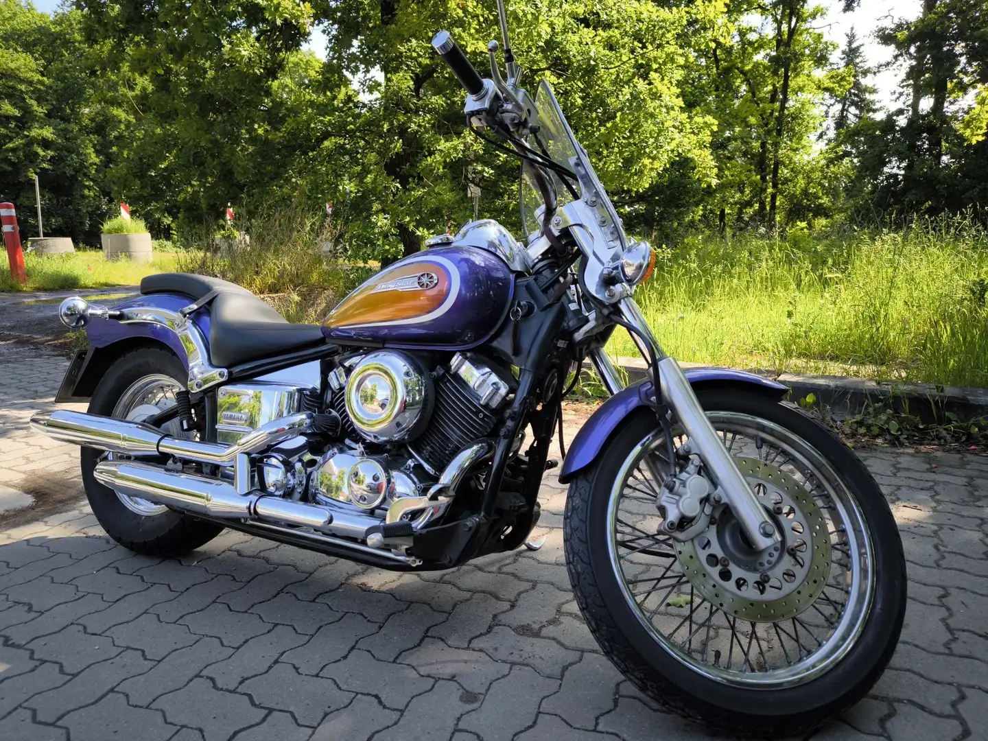 Yamaha XVS 650 Violet - 1