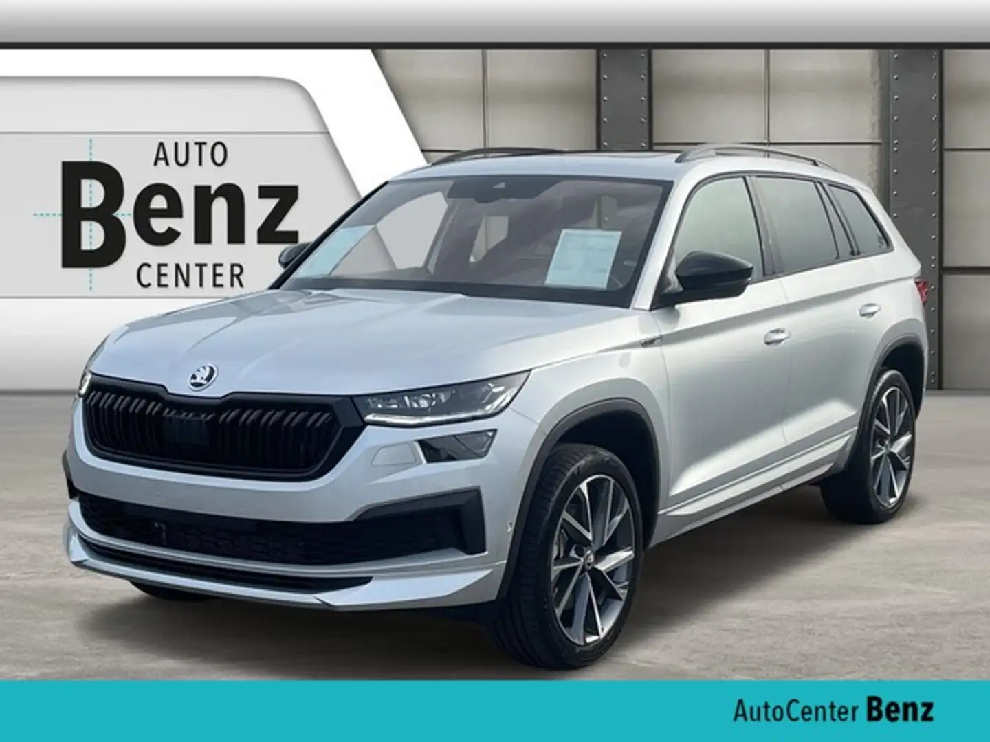 Skoda Kodiaq 2.0 TSI DSG SPORTLINE*4x4 PANO*STANDHEIZ* Klima Silber - 1