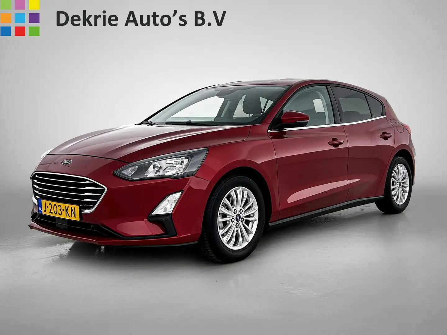 Ford Focus 1.5D 120PK Automaat Titanium X Business / Pdc+Came Rood - 1