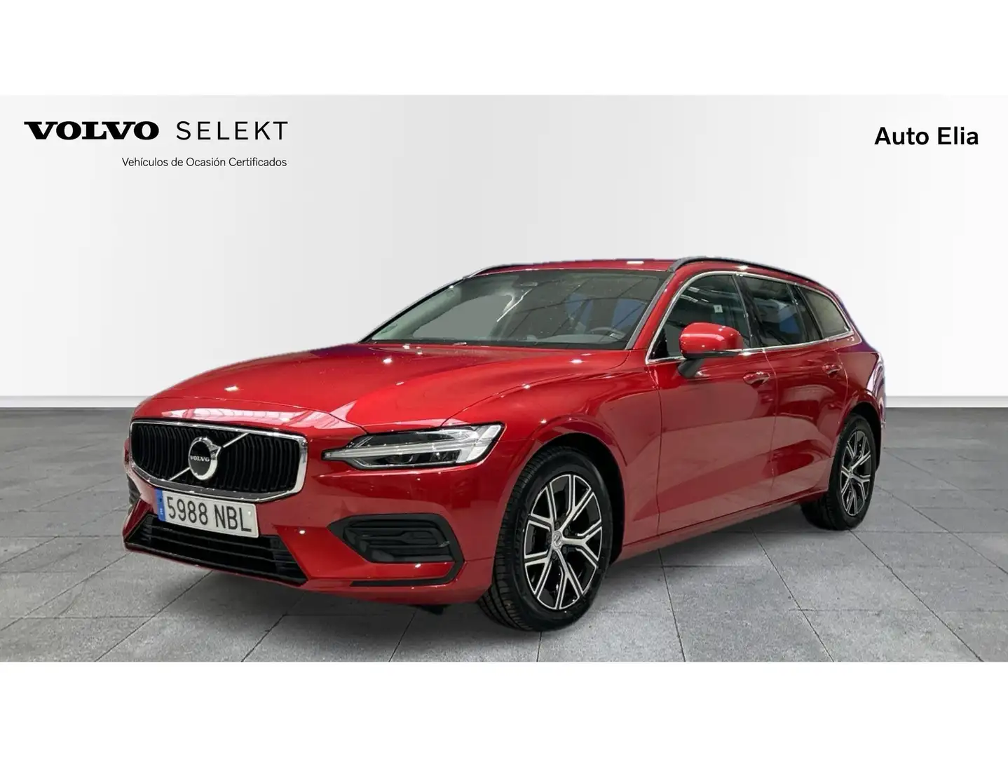 Volvo V60 B4 Core Aut. Czerwony - 1