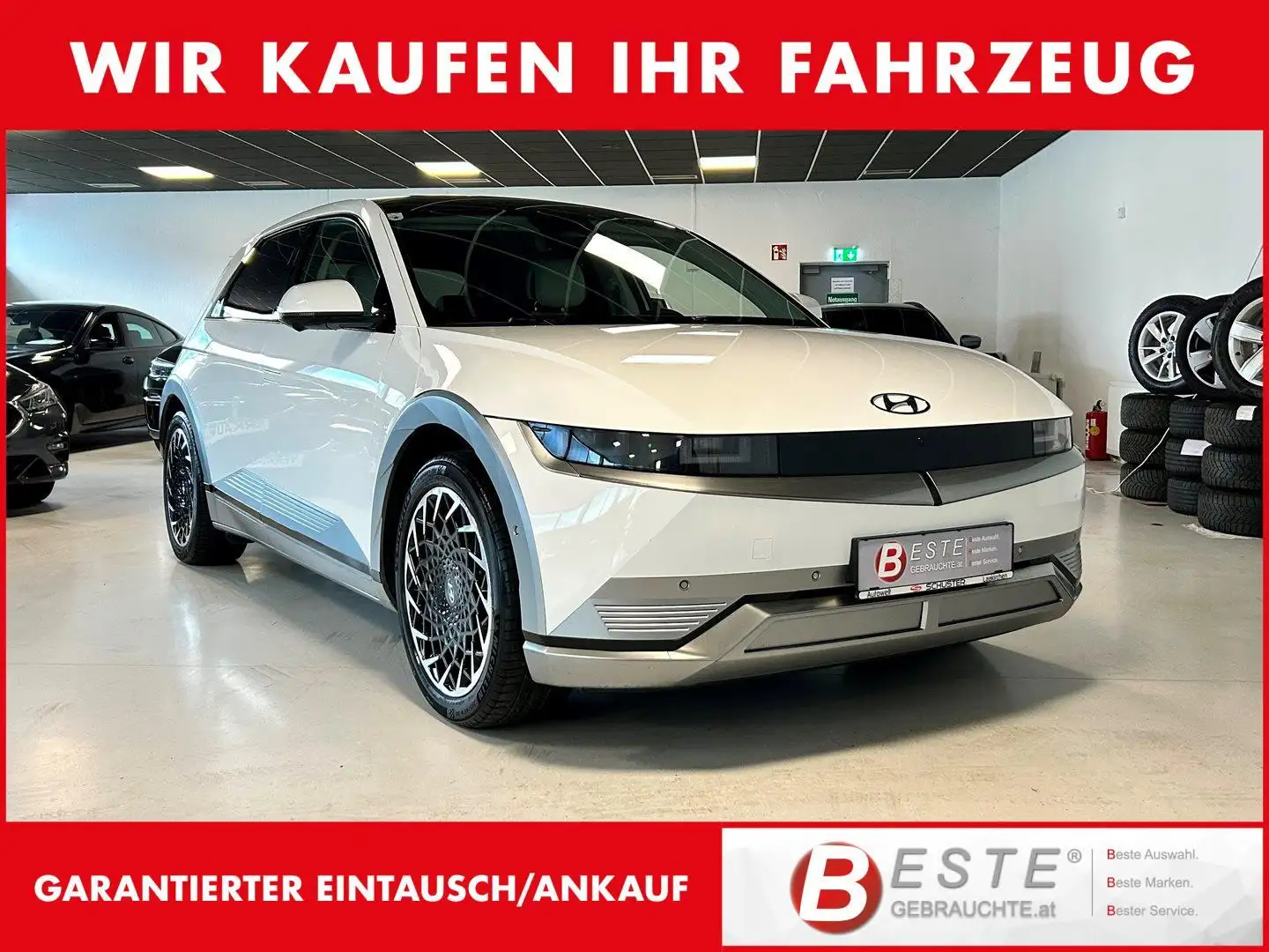 Hyundai IONIQ 5 Ioniq 5 Top Line Long Range AWD *Solardach* Weiß - 1