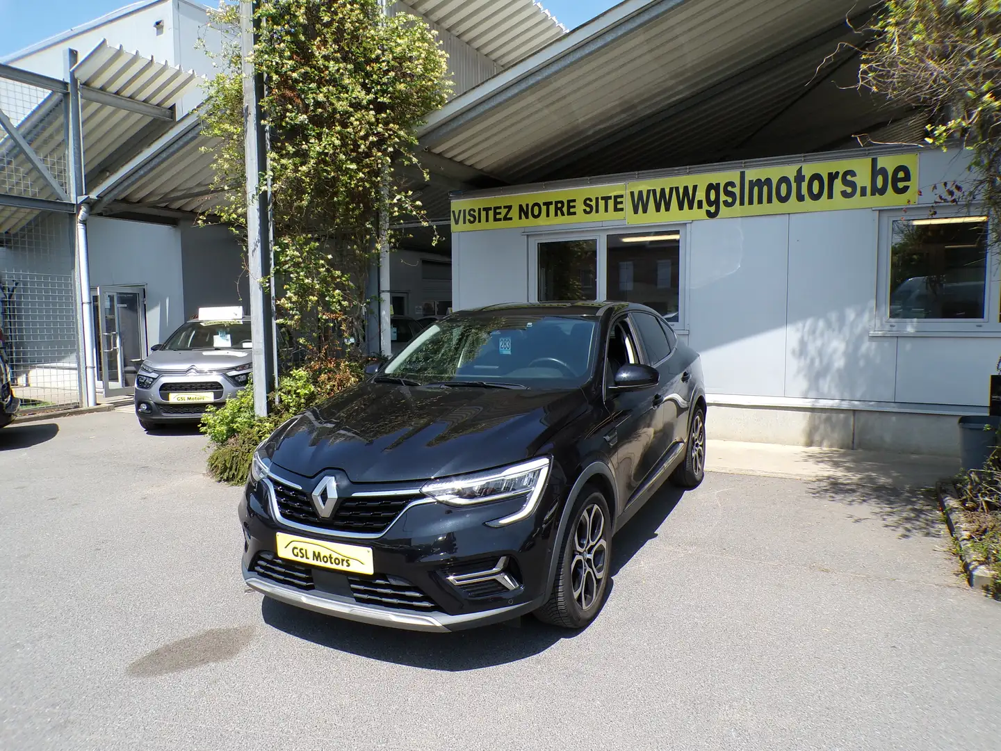 Renault Arkana 1.3TCe 140cv Automatique noir 12/21 81.315km Airco Zwart - 1