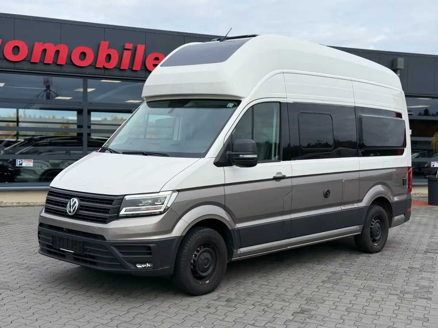 Volkswagen Grand California Crafter 600*SOLAR*NP:105.255EUR*Fahrradträger* Grau - 1