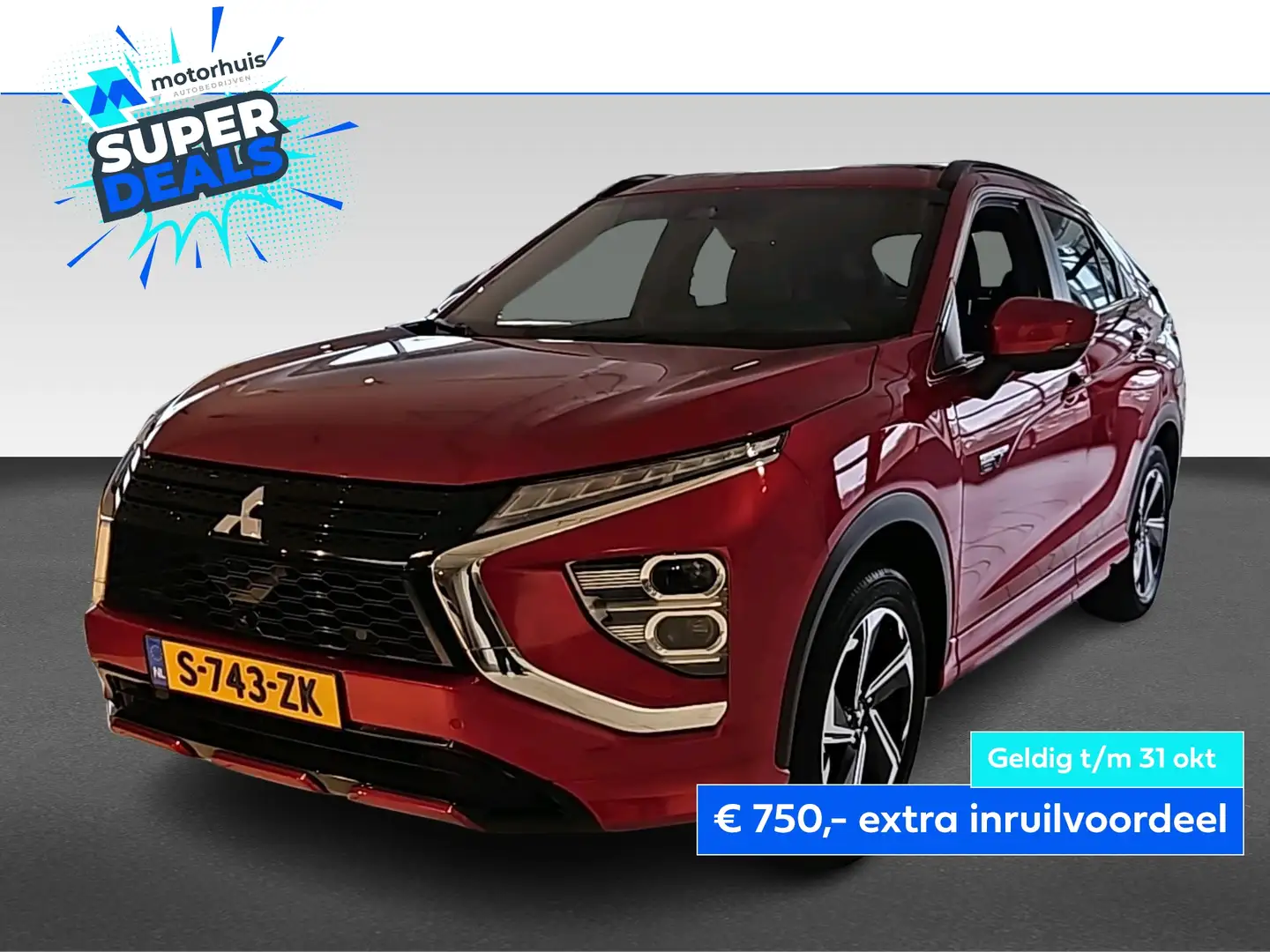 Mitsubishi Eclipse Cross 2.4 PHEV S-AWC 98pk Aut. Executive Rood - 1