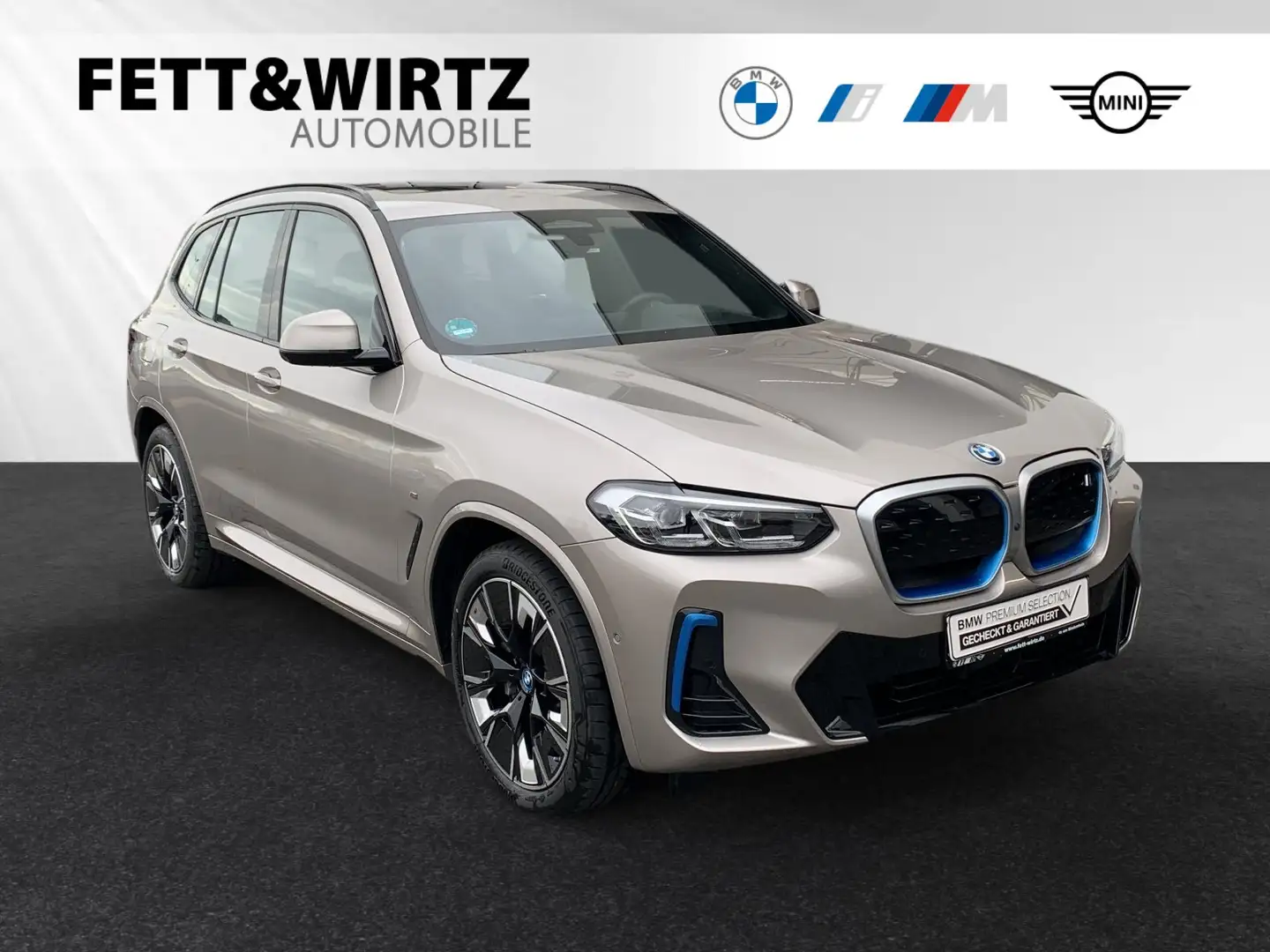 BMW iX3 Lr. 475,- br. o.Anz. 42Mon/5`Km p.A. Silber - 1