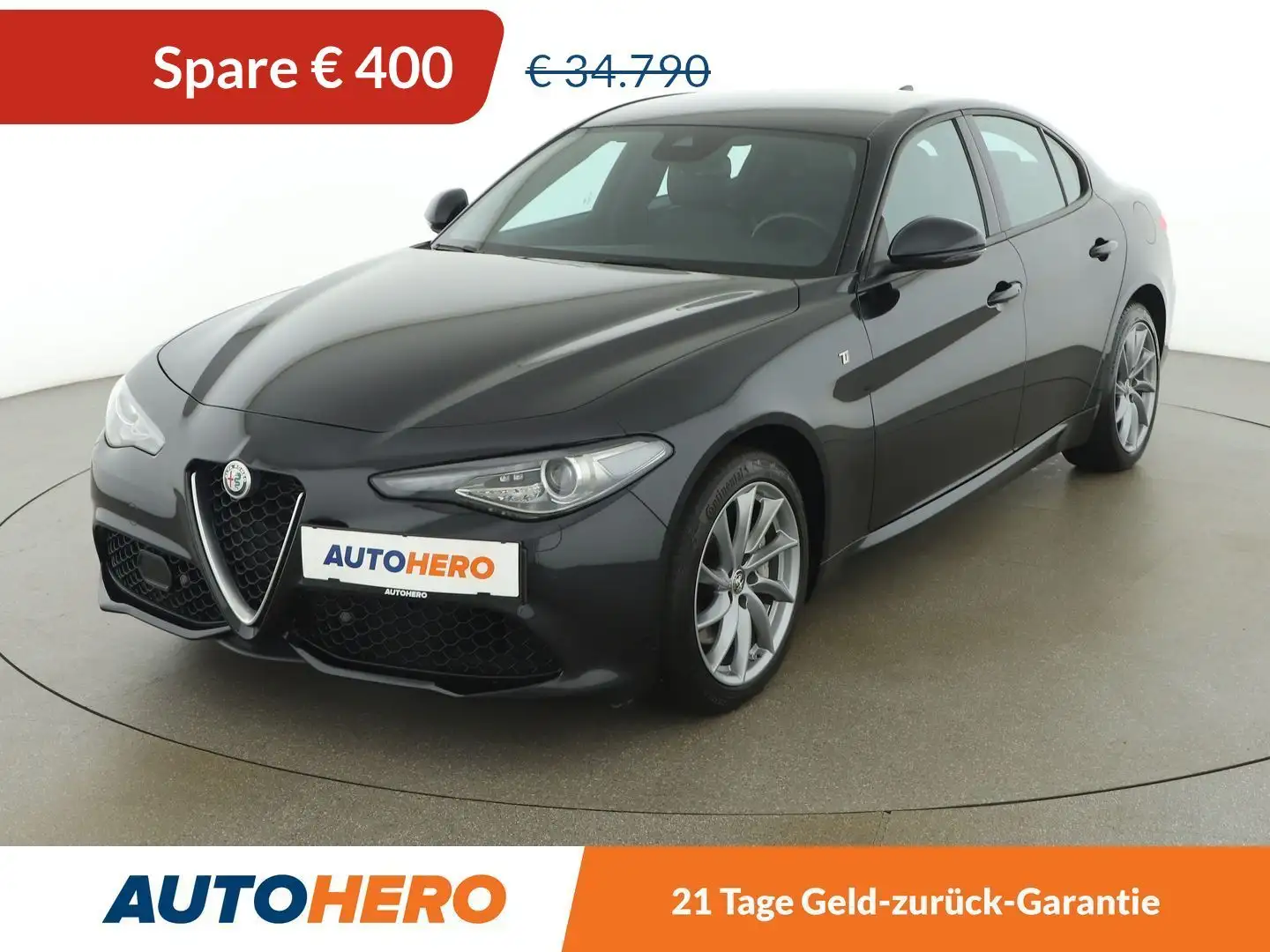 Alfa Romeo Giulia 2.0 Turbo Ti Q4 Schwarz - 1